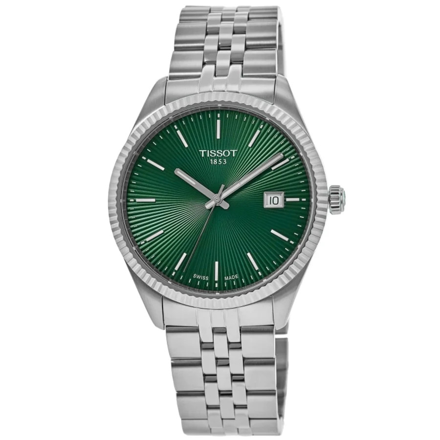New Tissot Ballade Quartz Green Dial Stainless Men’s Watch T156.410.11.091.00