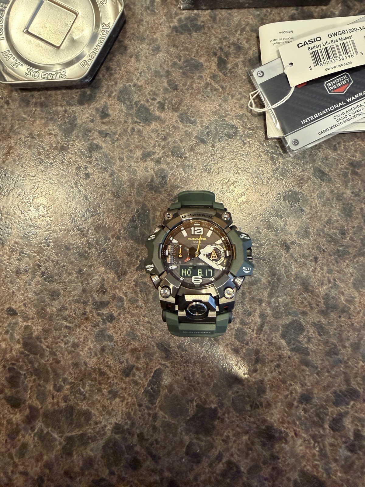 Casio G-Shock Master of G Mudmaster Men’s Watch GWGB1000-3A (NEAR MINT)