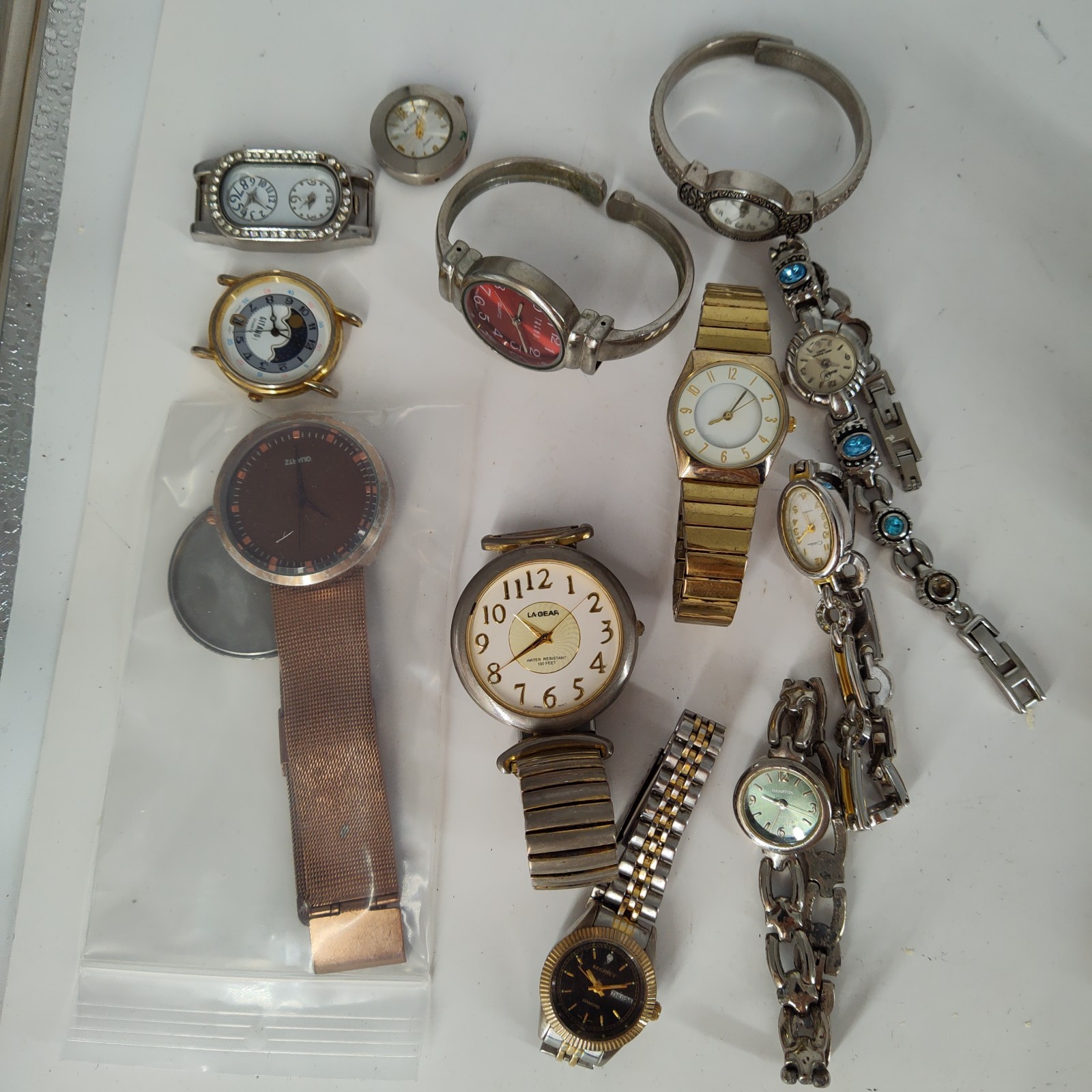 Lot of 15lbs 172 Assorted Watches Mens & Womens PARTS REPAIR