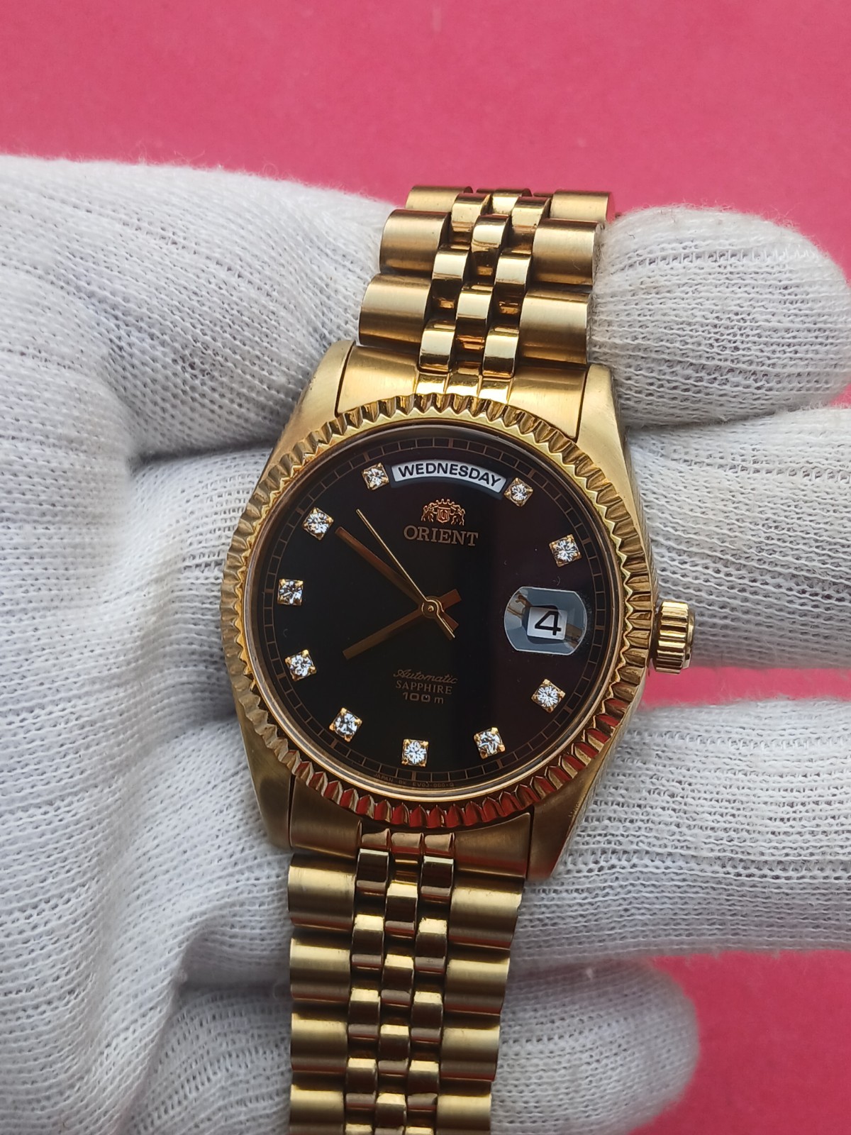 ORIENT President Sapphire 100m Automatic EV0J-A0-B Japan Men’s Watch
