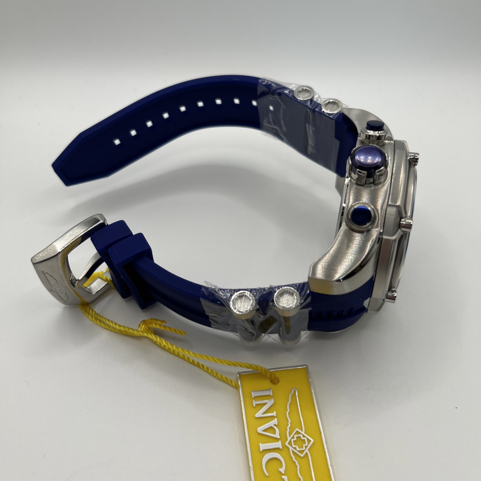 Invicta Bolt Men’s Red White & Blue Watch 42290 – 52mm NIB