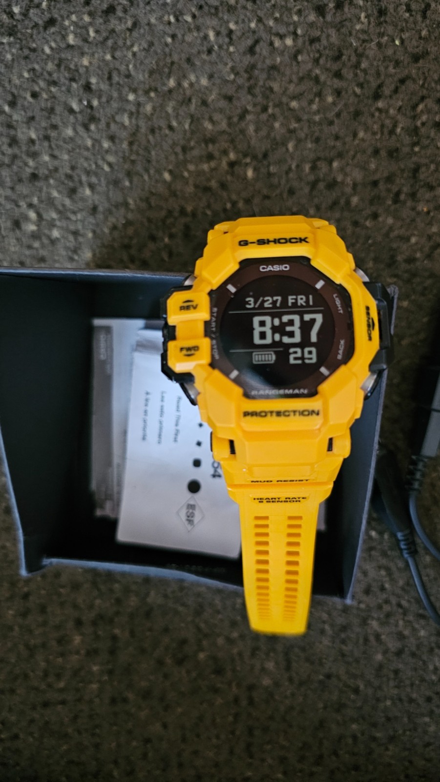 Casio G-SHOCK GPR-H1000-9JR RANGEMAN Master of G Bluetooth GPS Sport Men Watch