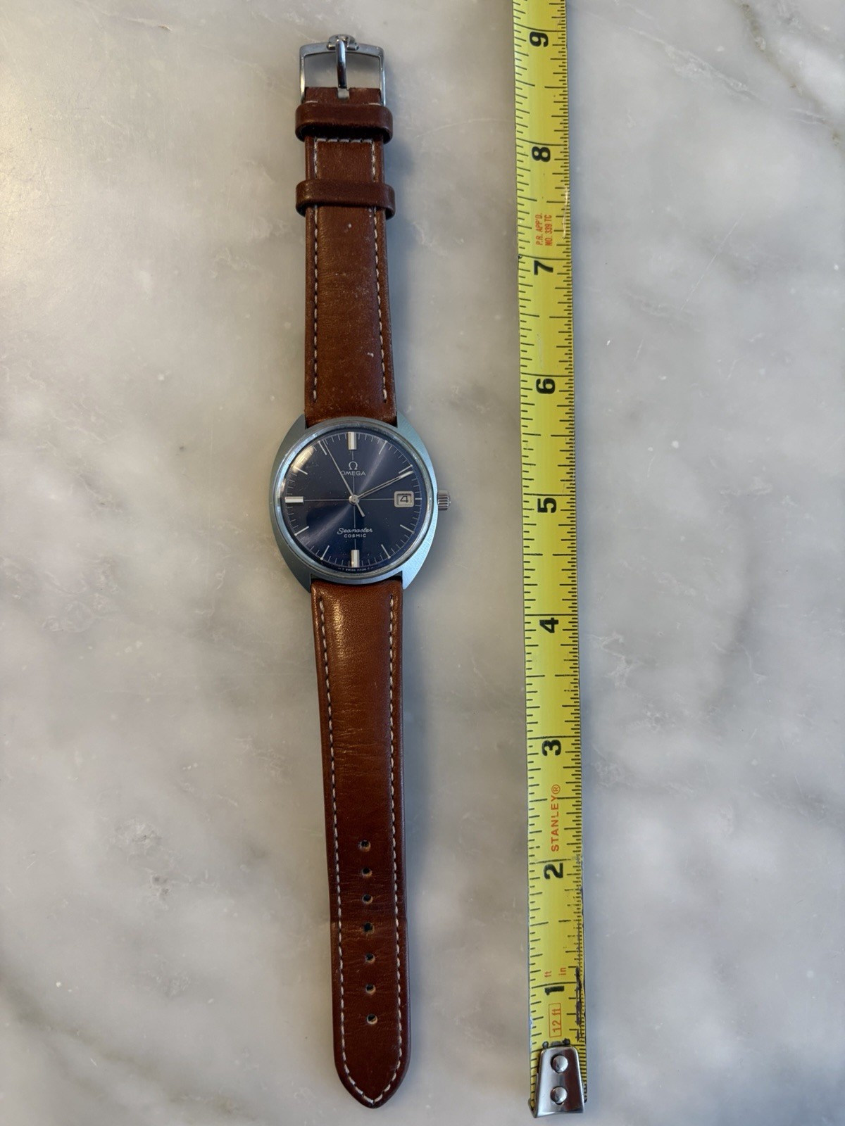 Omega Seamaster Cosmic With Blue Dial