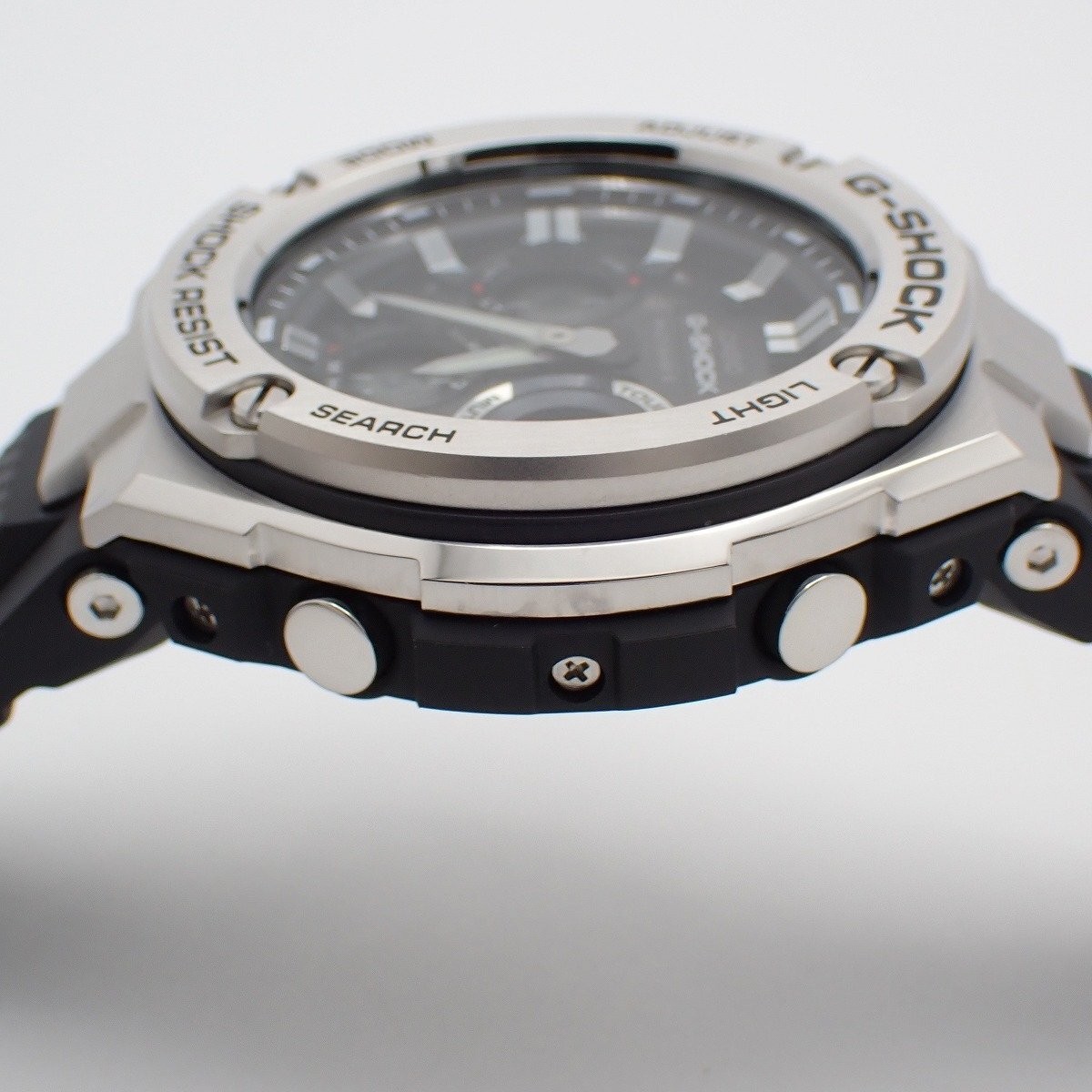 Excellent condition Casio G SHOCK G Steel Solar Radio Wave Analog Digital Model