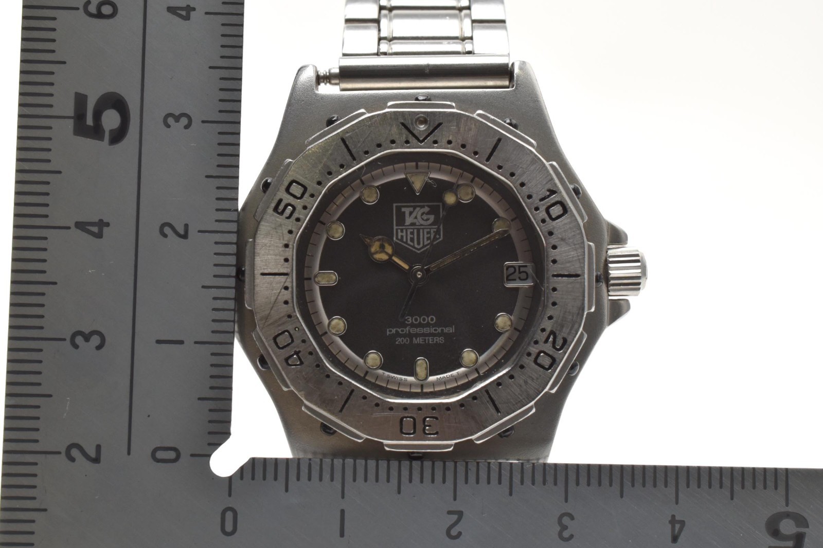 [EXC+4] TAG Heuer 3000 932.213 Gray Dial 200M Quartz Unisex Watch From JAPAN