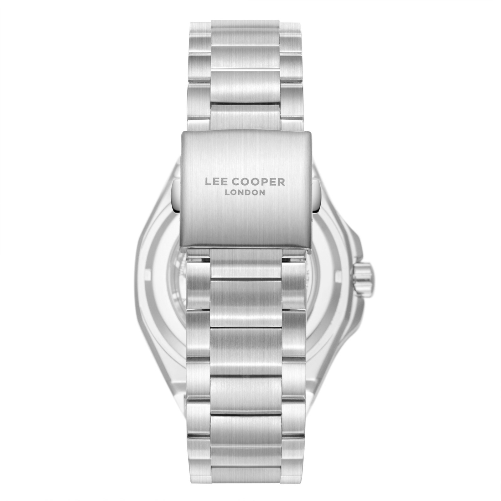 Lee Cooper Men’s Automatic Watch | Dark Blue Dial, Silver, 43mm, 50 m (5 ATM)