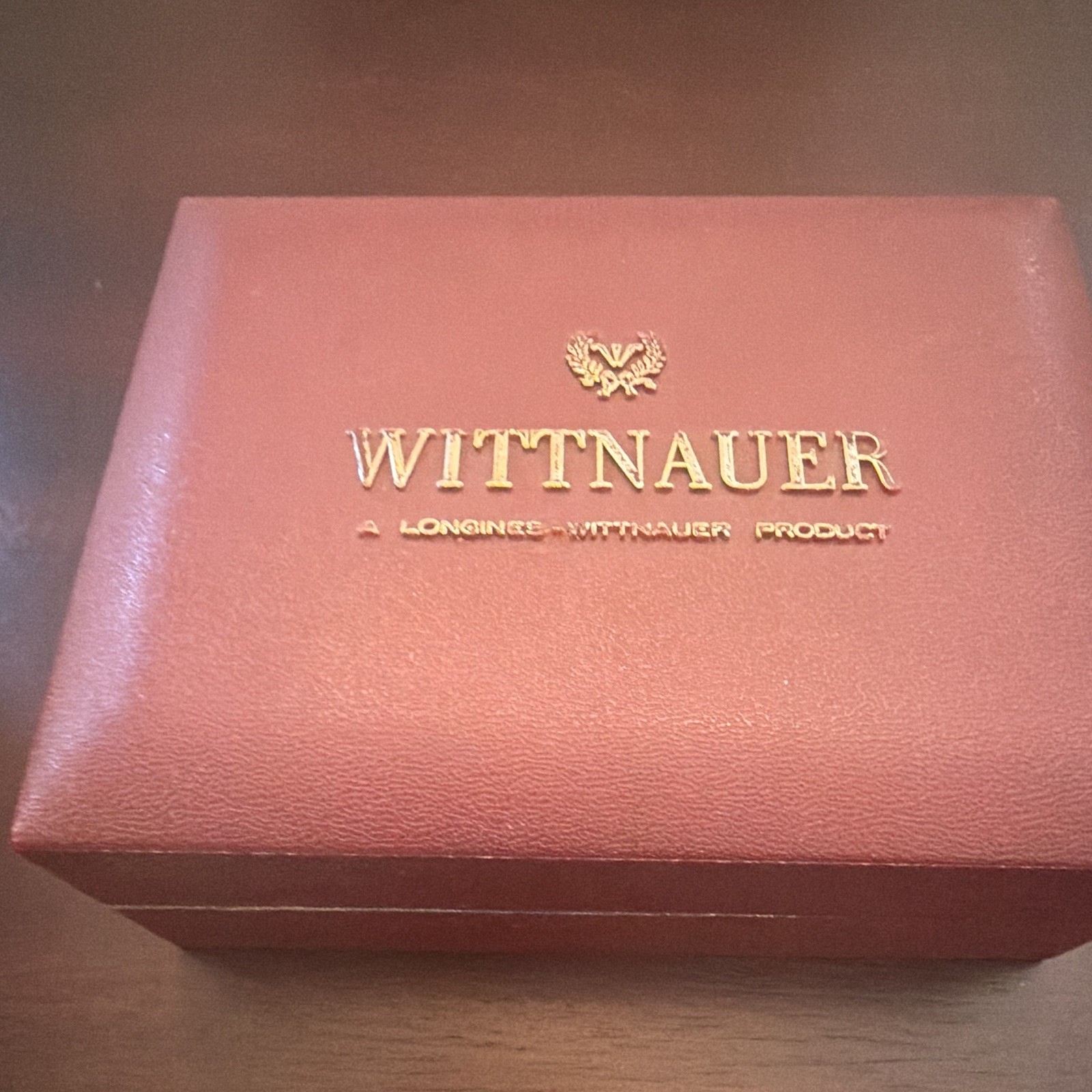 Vintage 1973 Wittnauer Commodore Manual Wind ETA 17 Jewel Full Set Box Papers