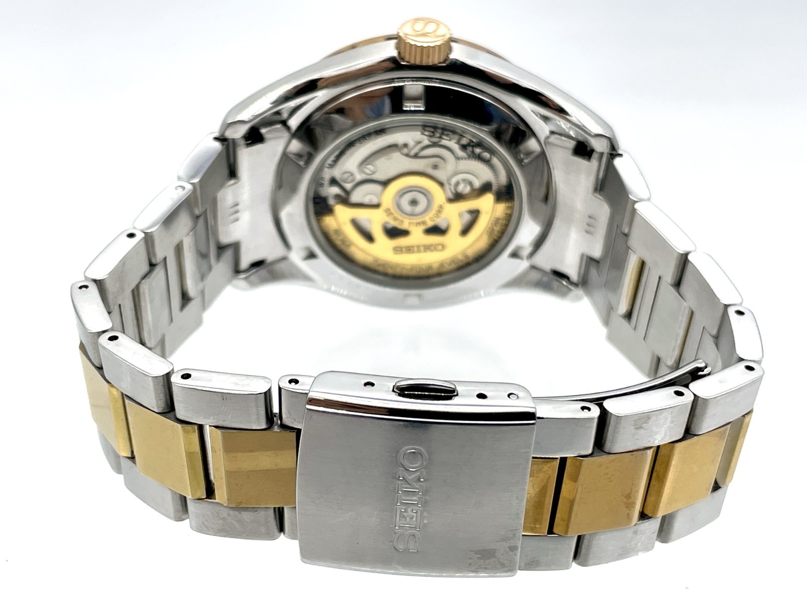 Near MINT SEIKO PRESAGE Automatic Watch Dark brown Dial 24Jewels 4R36-03H0 Boxed