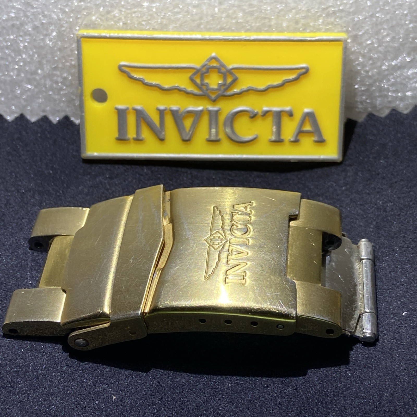 Invicta Chronograph Watch Bracelet Clasp 24mm 21954 (With Out Pins)