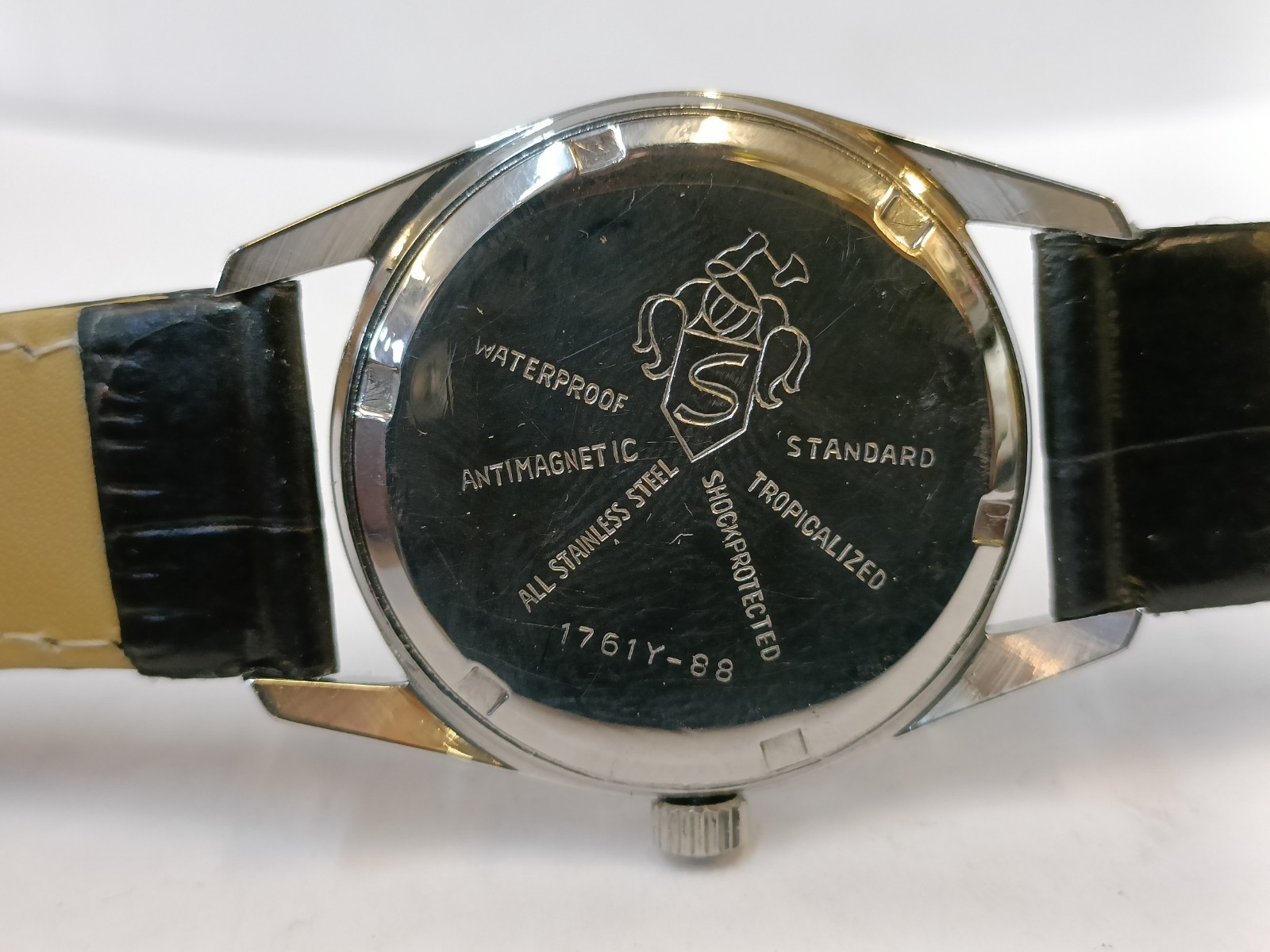 HENRI SANDOZ & FILS WINDING PATINA DIAL 1761Y-88 SWISS MEN’S WORKING CONDITION