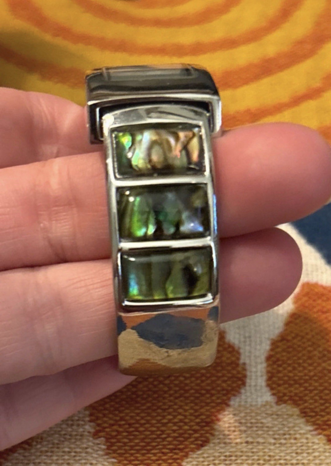 Vivani Women’s Quartz Rectangle White Dial Silver Metal Bracelet Watch w/Box