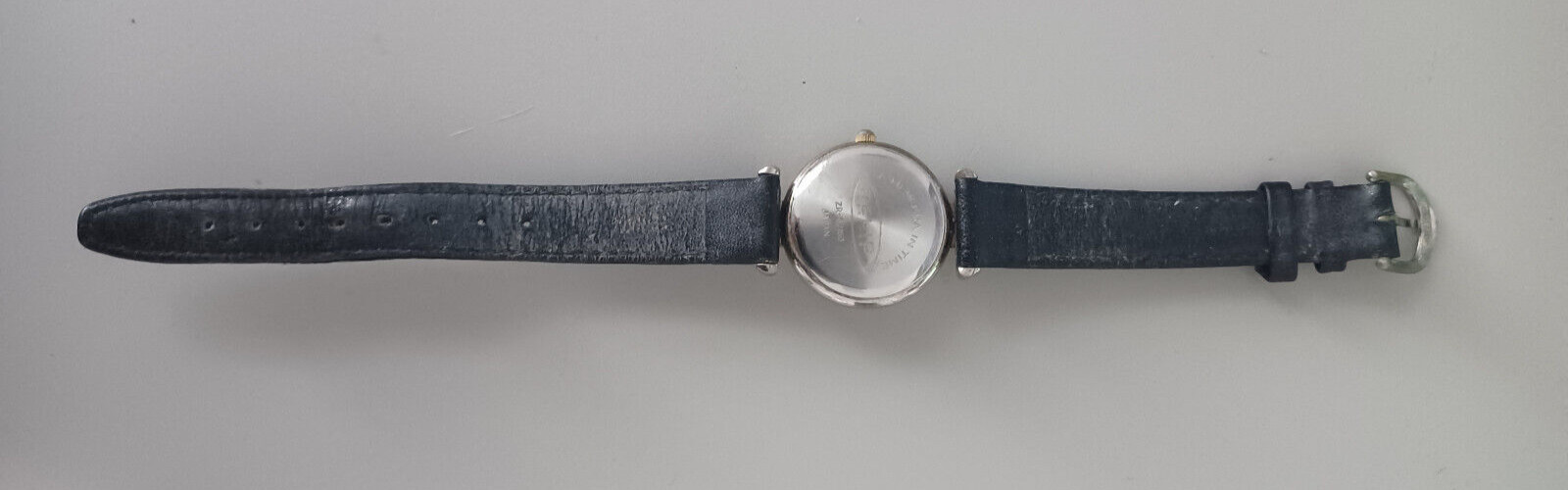 Relic Watch Women Silver Gold Dual Tone, Date, NEW BATTERY 8.5″ in length