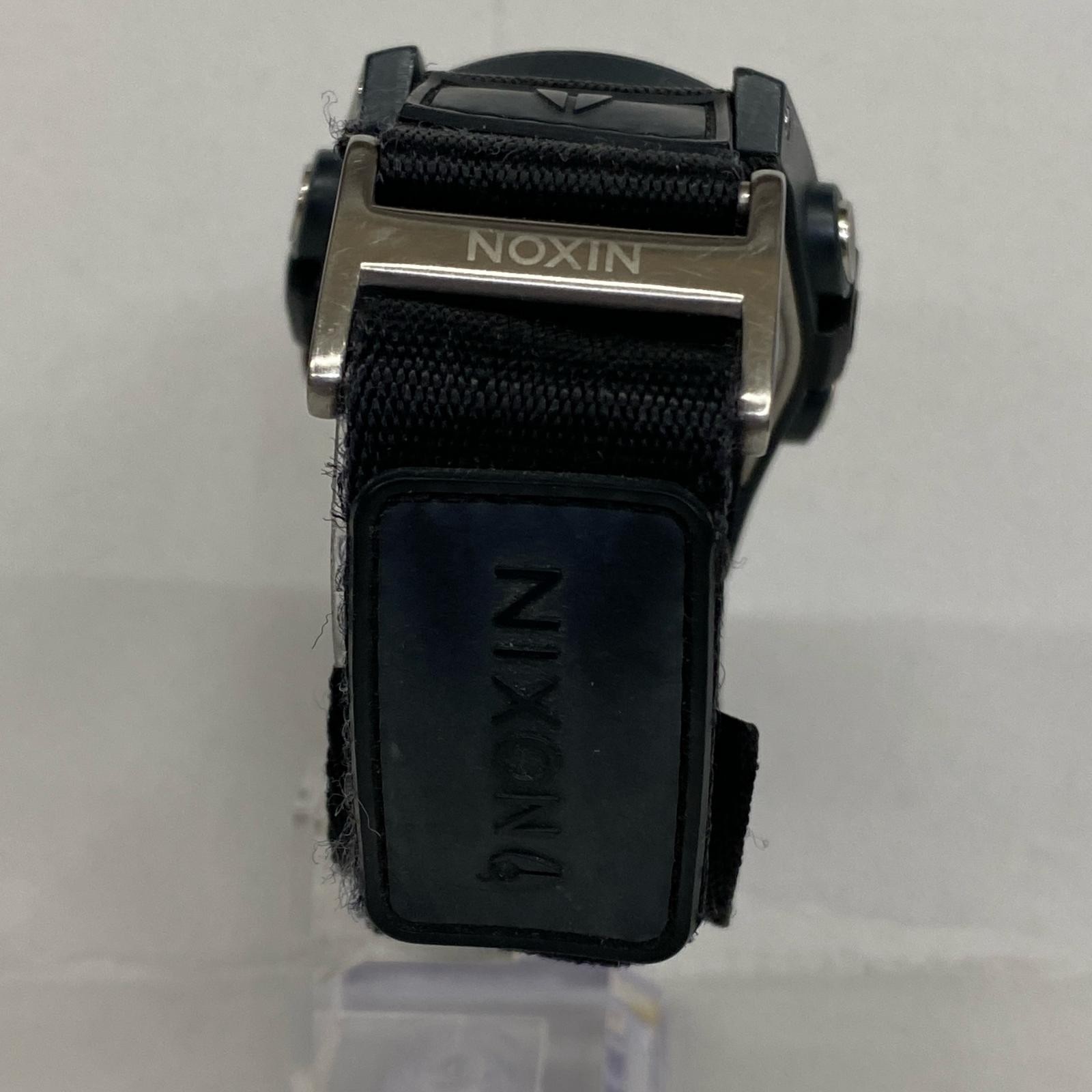 [A2R] Used NIXON Wristwatch Black Kakogawa [w9t]