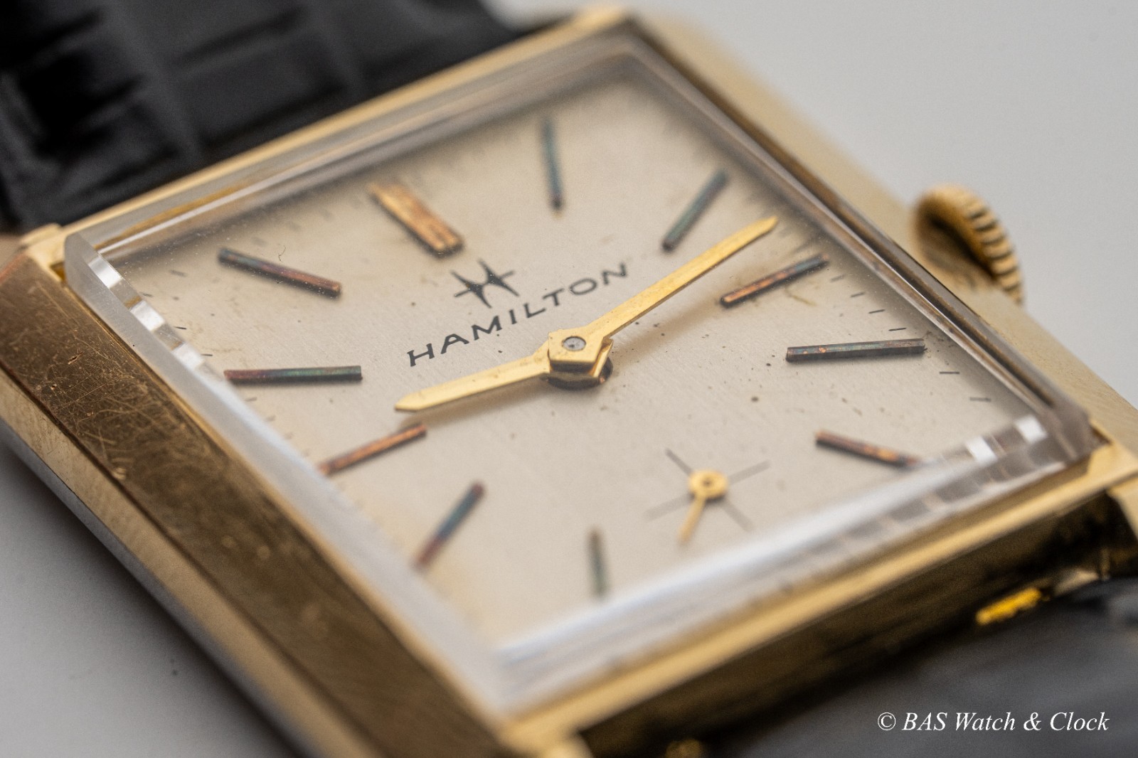 Vintage Hamilton Thinline 6501 – Square Gold Filled – Fully Serviced