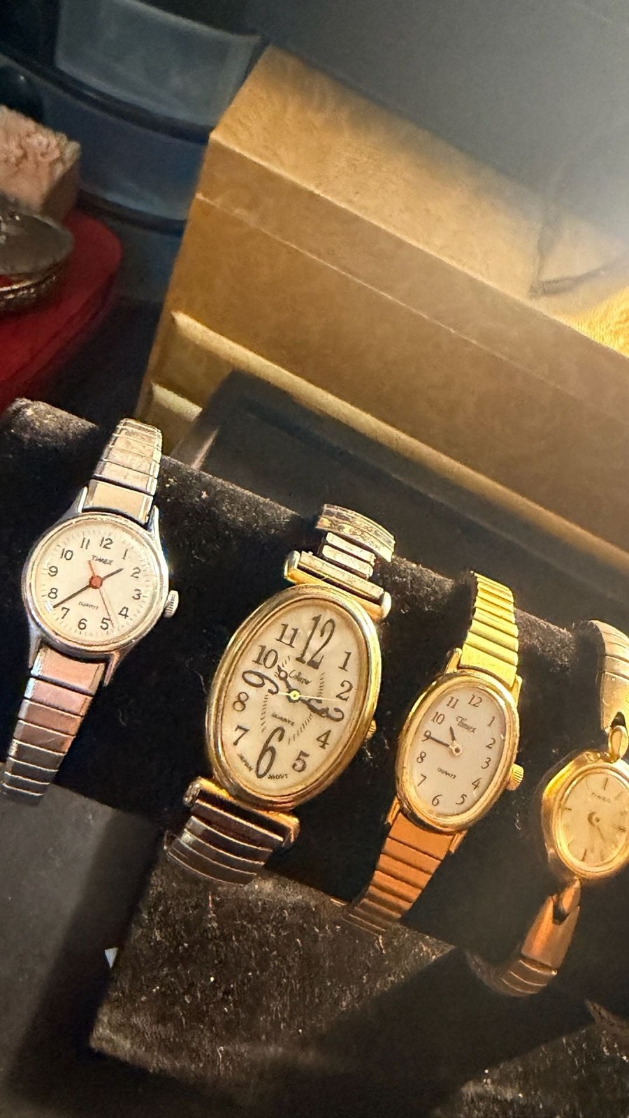 Assorted Lot of 10 Vintage Ladies Wristwatches