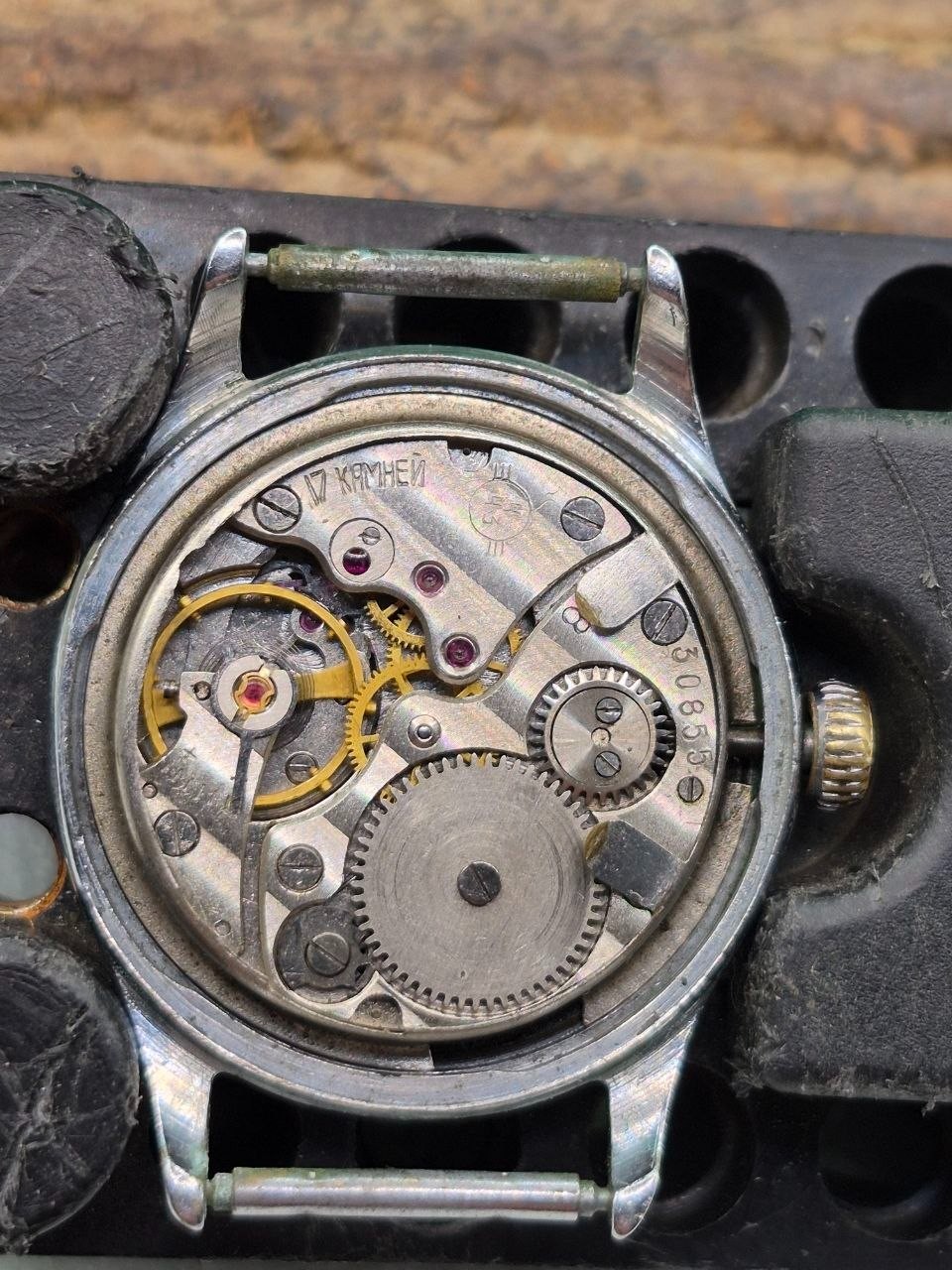 Vintage Soviet mechanical wristwatch KAMA