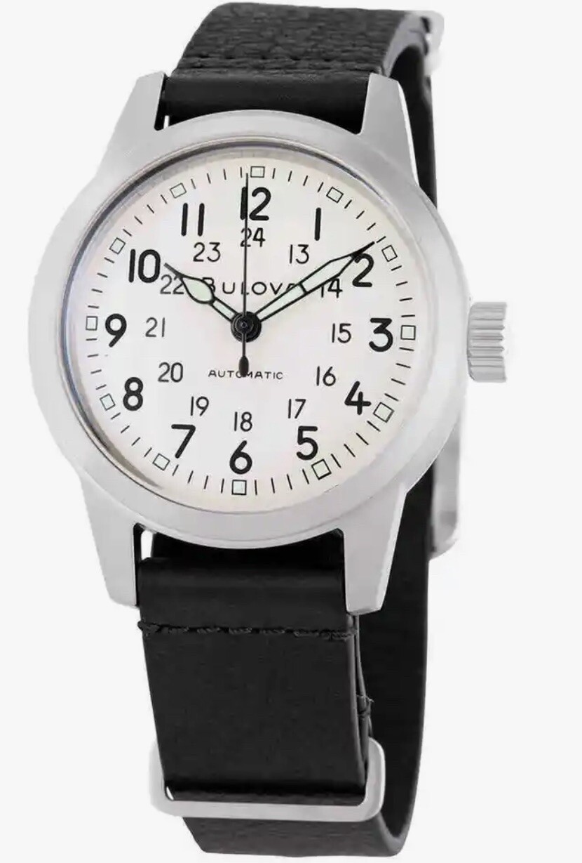 Bulova Hack Automatic 96A246 And 98A255 Wristwatches. Sold as a set.