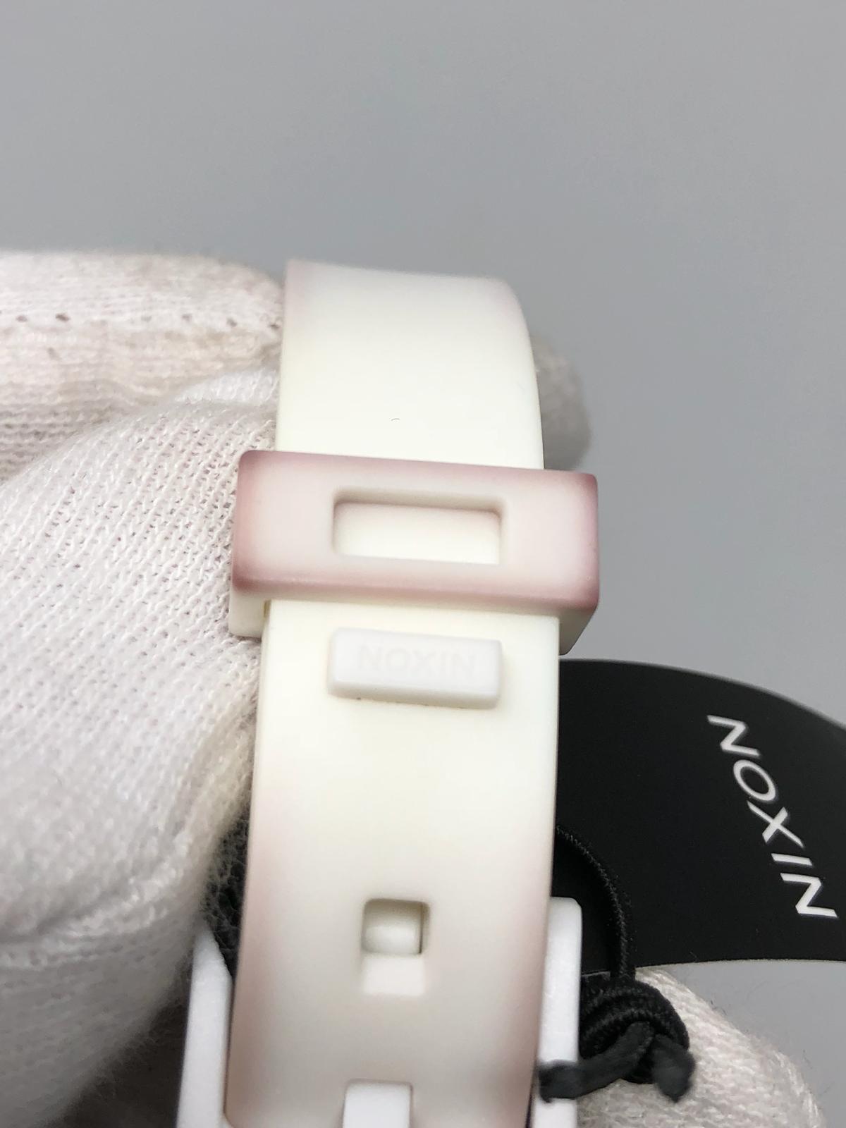 Nixon Time Teller White Dial Polycarbonate Women’s Watch A425100 A425-100 SD9