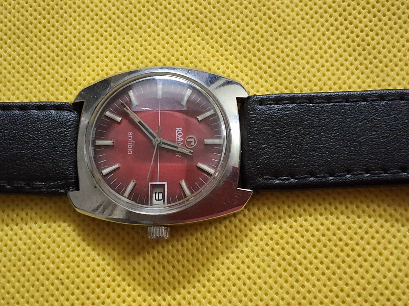 Vintage Roamer Infibio Elegant 17 Jewels Wrist Watch 36mm including crown
