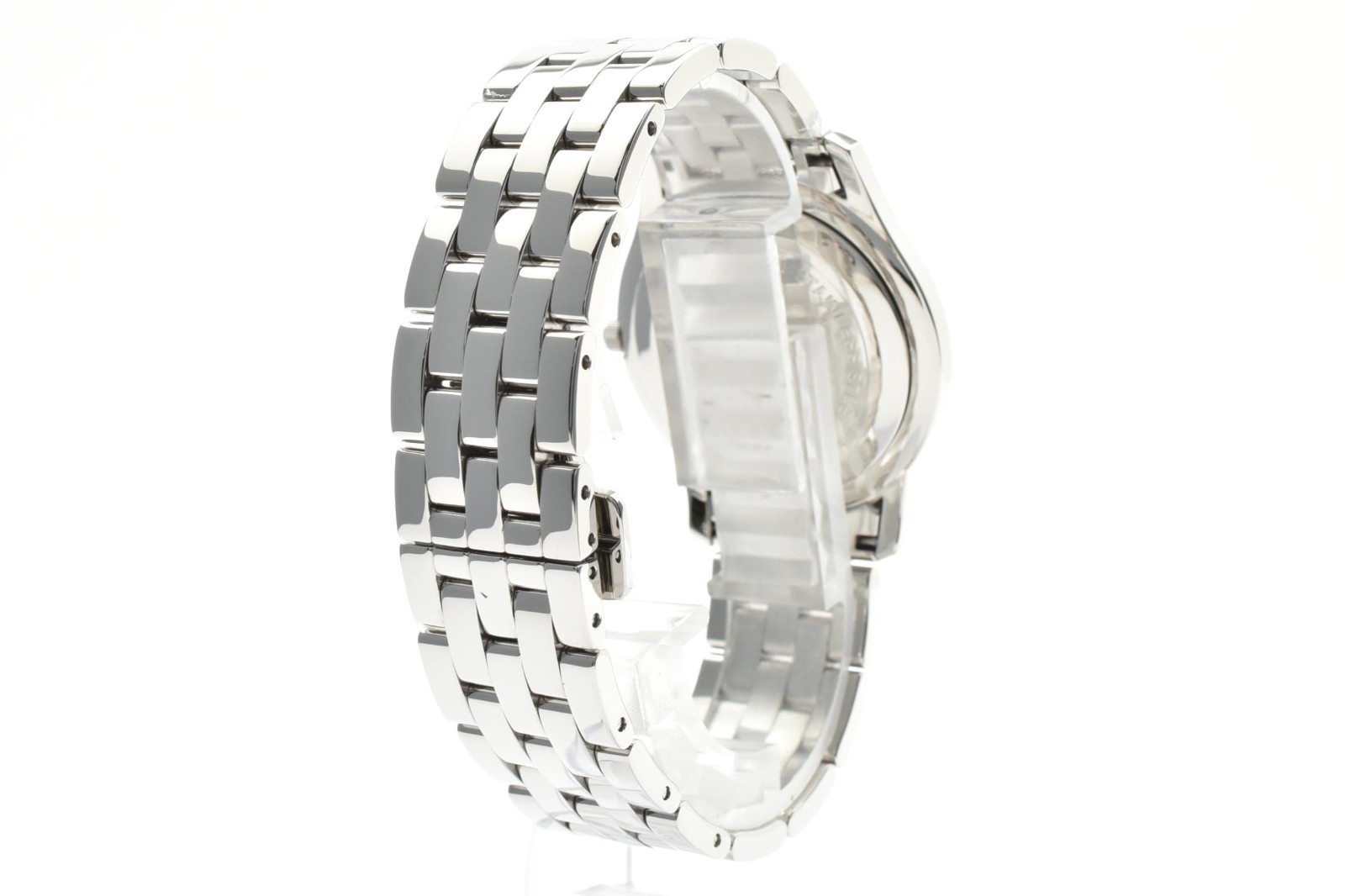 GUCCI 5500M G-Class Quartz Men’s Watch 35mm Vintage Silver Dial Date Swiss