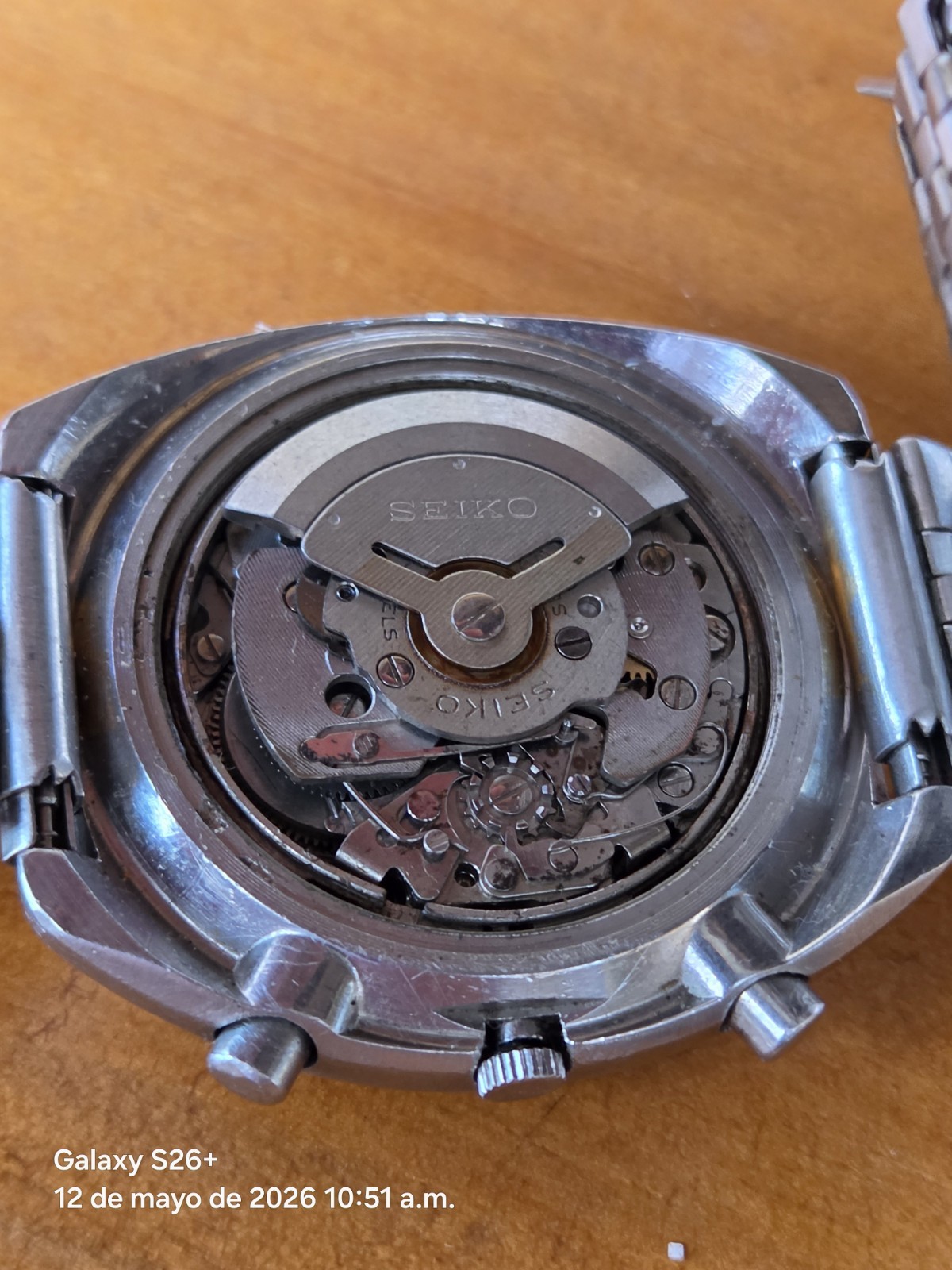 Seiko Five Sports 6139-8002 Analog Automatic Men Antique 5 Sports Speedtimer Chr