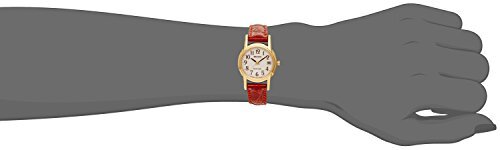CITIZEN REGUNO Solar Tech KH4-823-90 Solor Women’s Watch Red Leather Band NEW