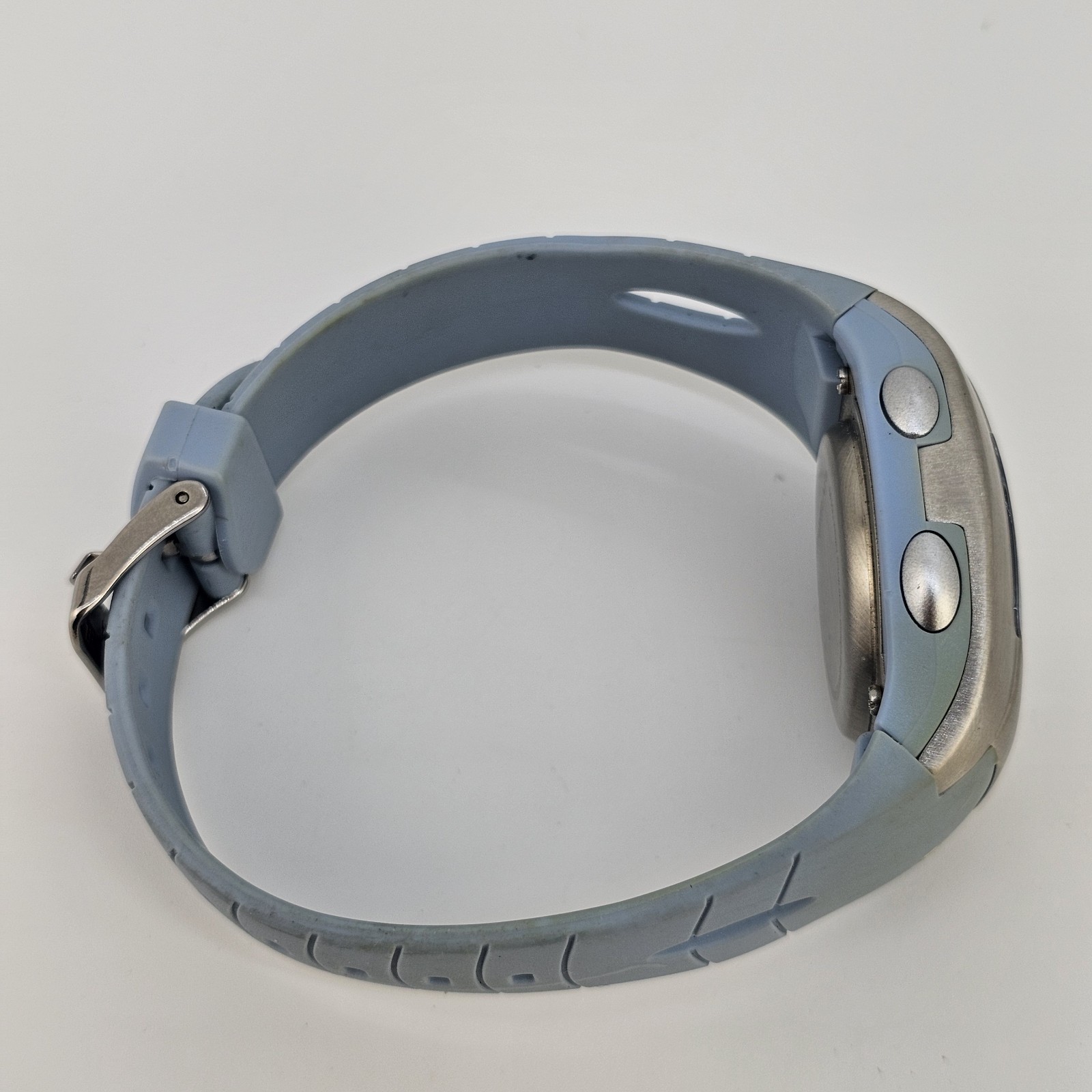 Sportline Heart Rate Women’s Watch 35MM Gray Plastic Bands New Battery