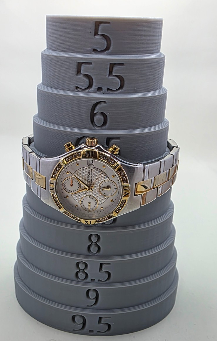 “Pulsar Chronograph YM92-X123 Two-Tone Watch – FULL KIT Box & Papers – New Batte