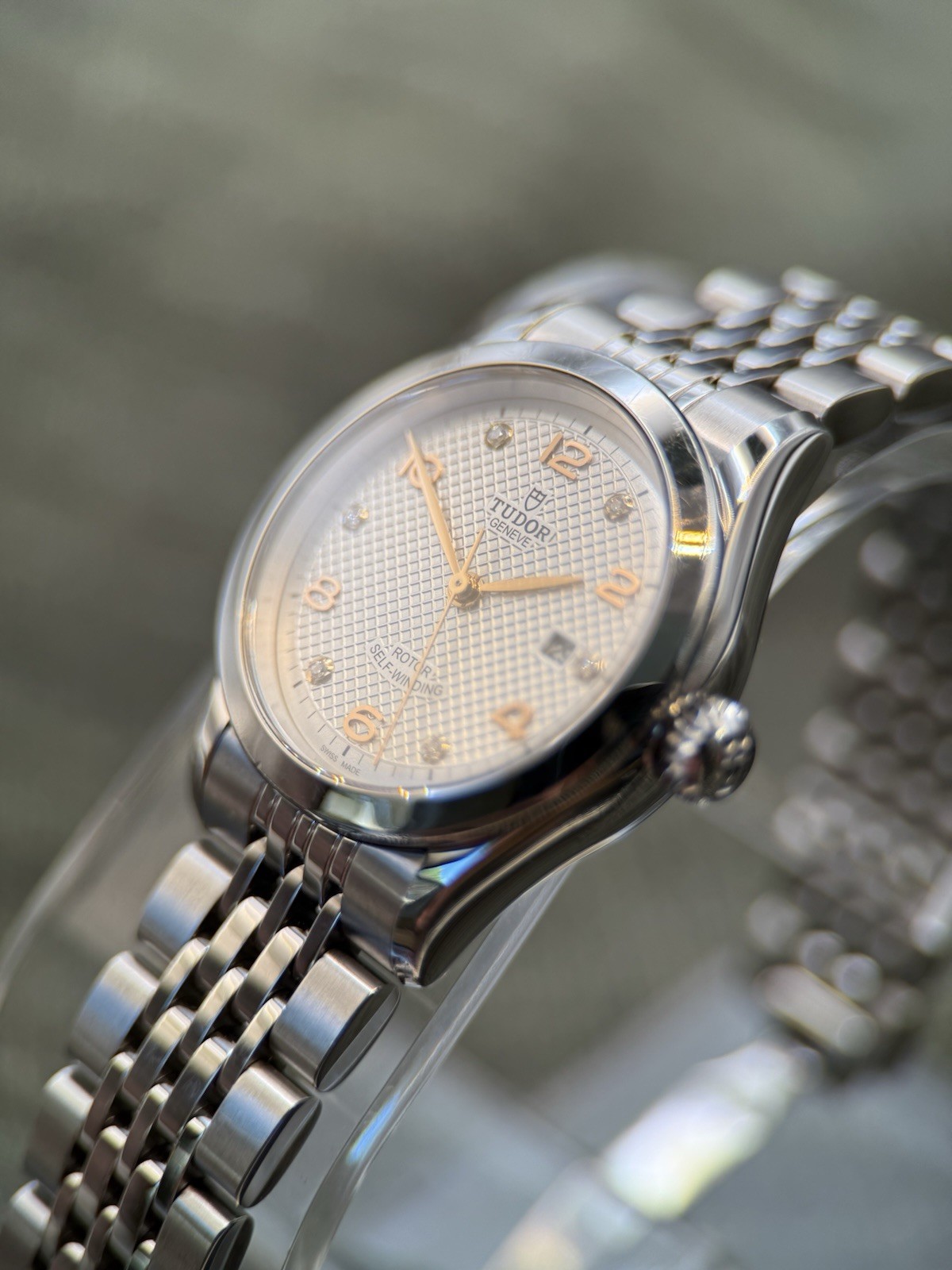 TUDOR 1926 Automatic Silver Dial Diamond Markers SS Bracelet 28mm 🔥🔥