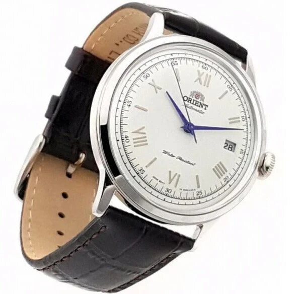 Orient Vintage Bambino Men’s Automatic Watch TAC00009W0 White Dial Brown 30M