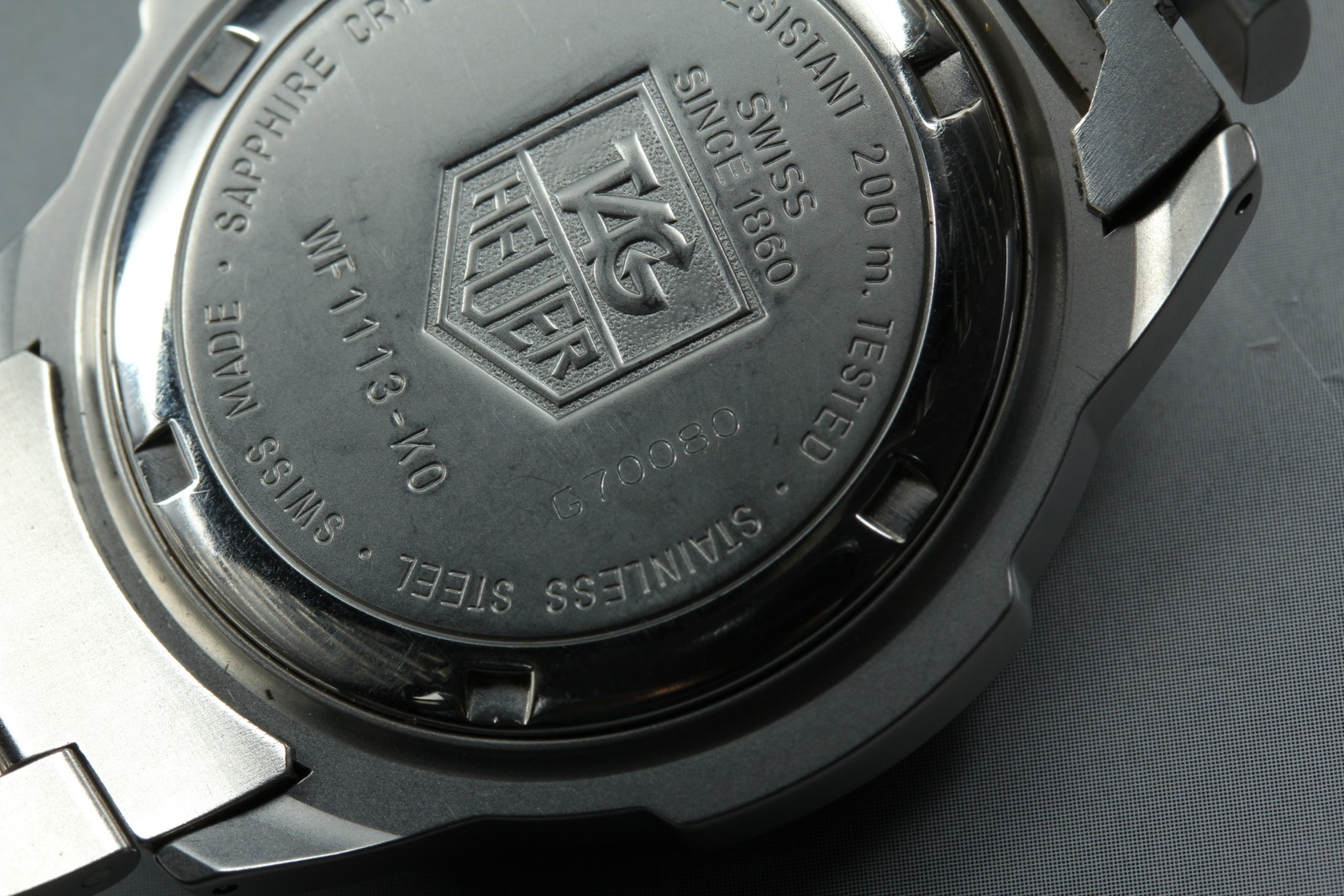 TAG HEUER Professional 200M WF1113-K0 Quartz Blue Men’s Watch