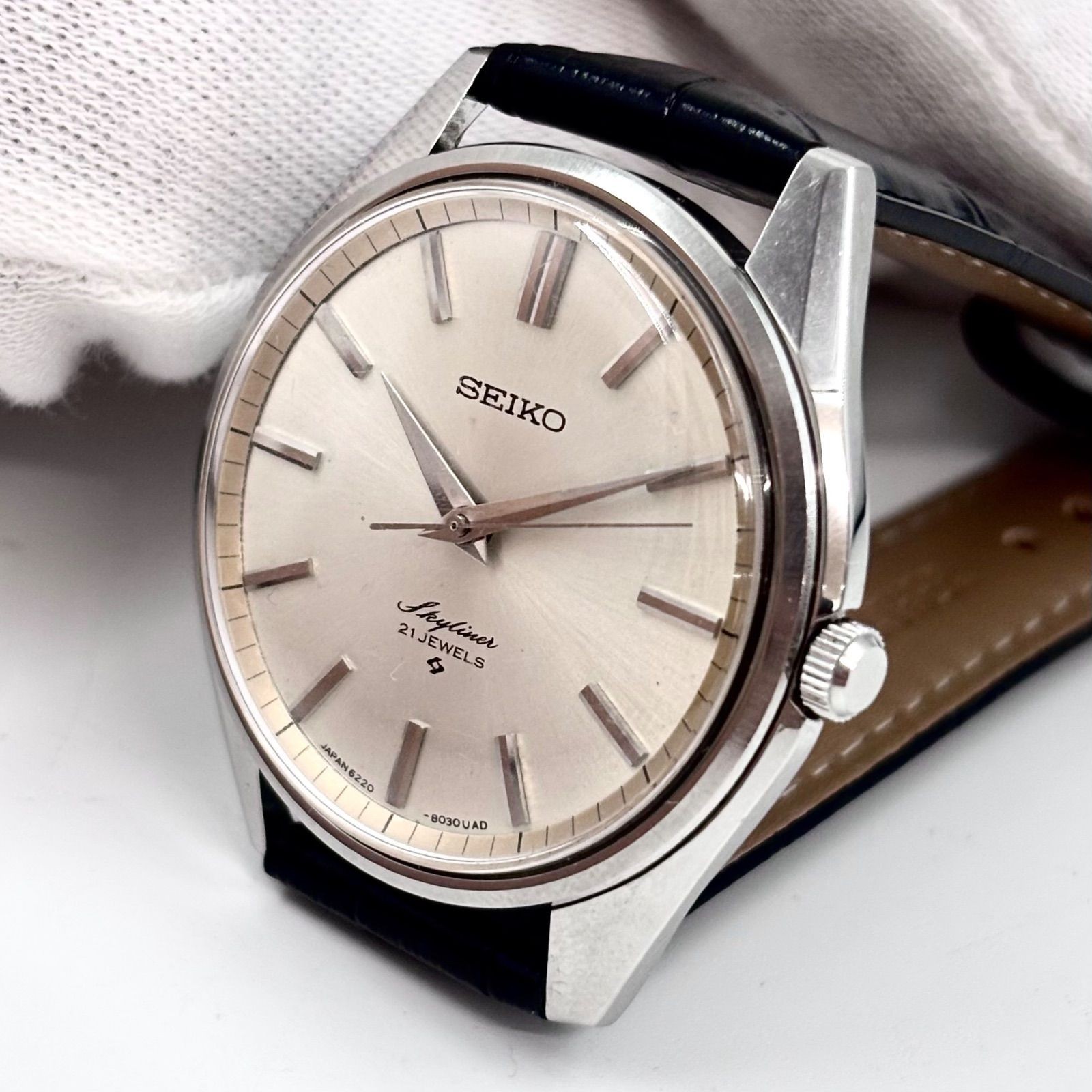 SEIKO Skyliner Manual Wind 38 mm Running Japan