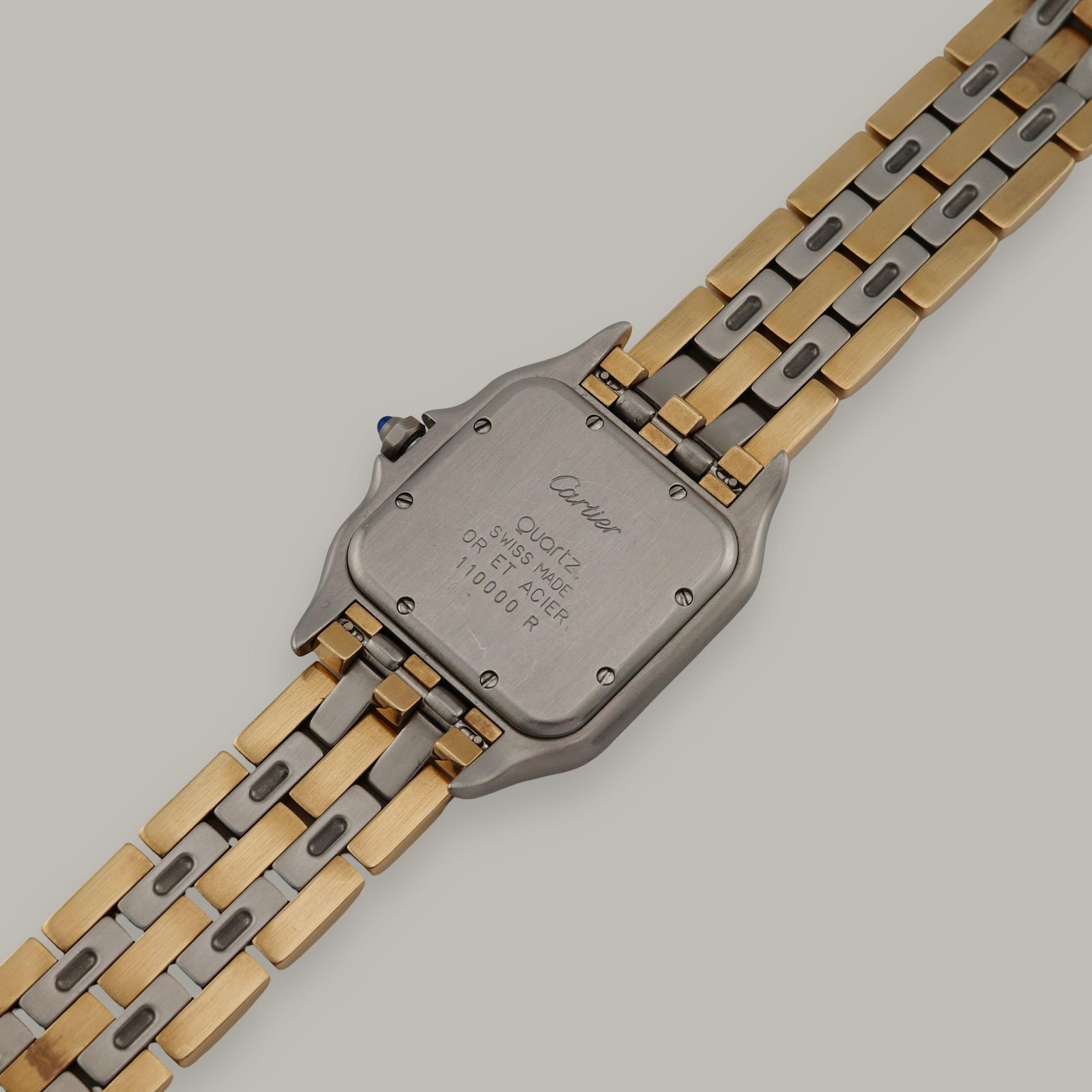 Two-Tone Cartier Panthère W25028B8 Medium Model Watch