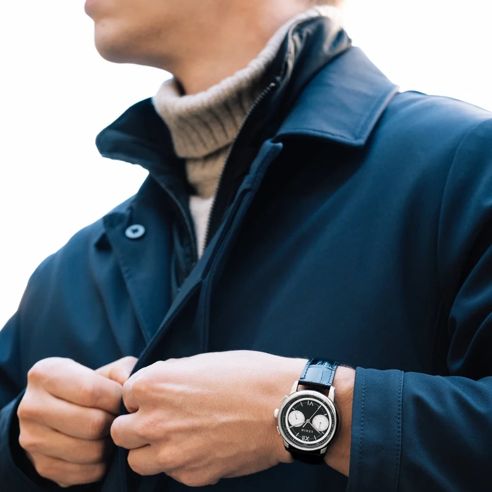 LÈRIN Hybrid Chronograph – Obsidian Black