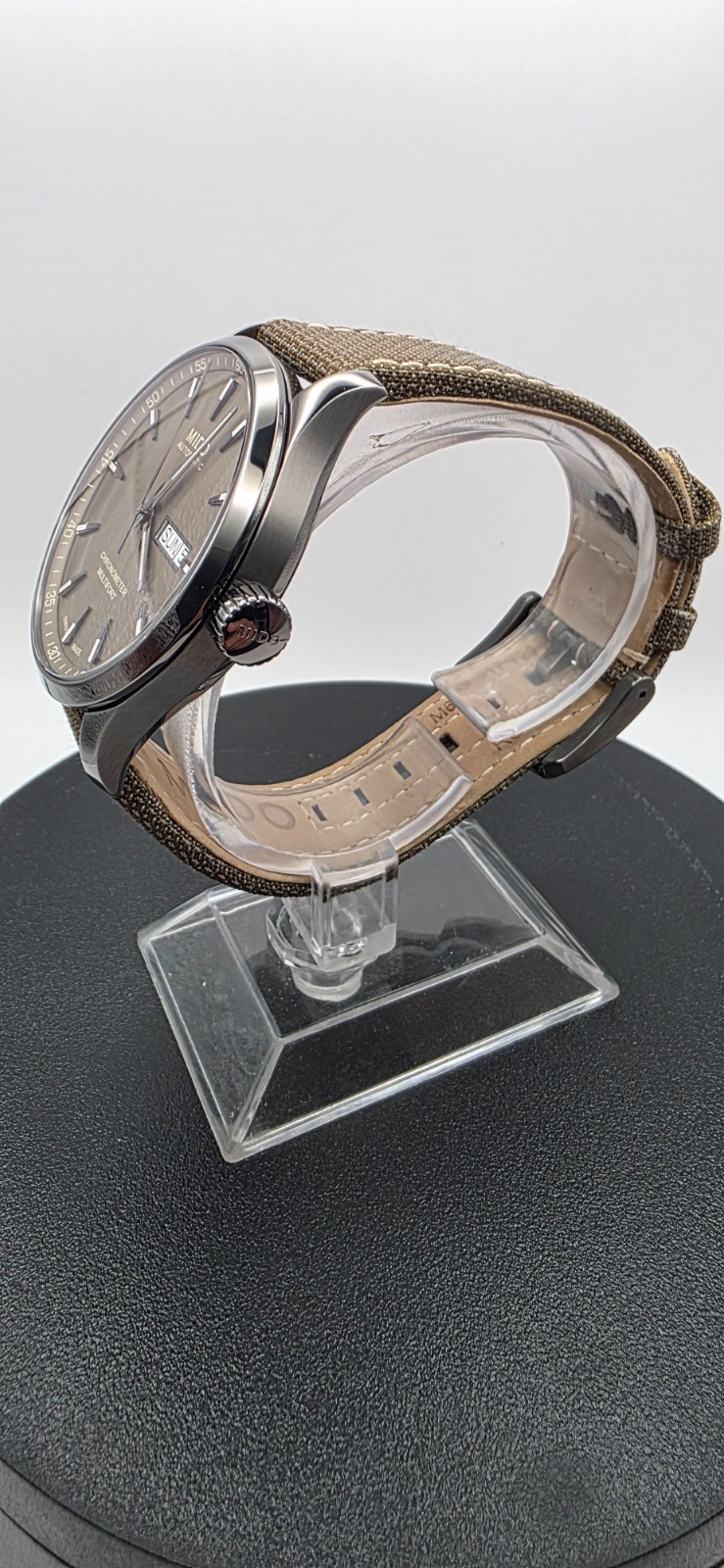 MIDO Multifort Chronometer COSC 42mm, Gunmetal & Brown MINT Condition full set!