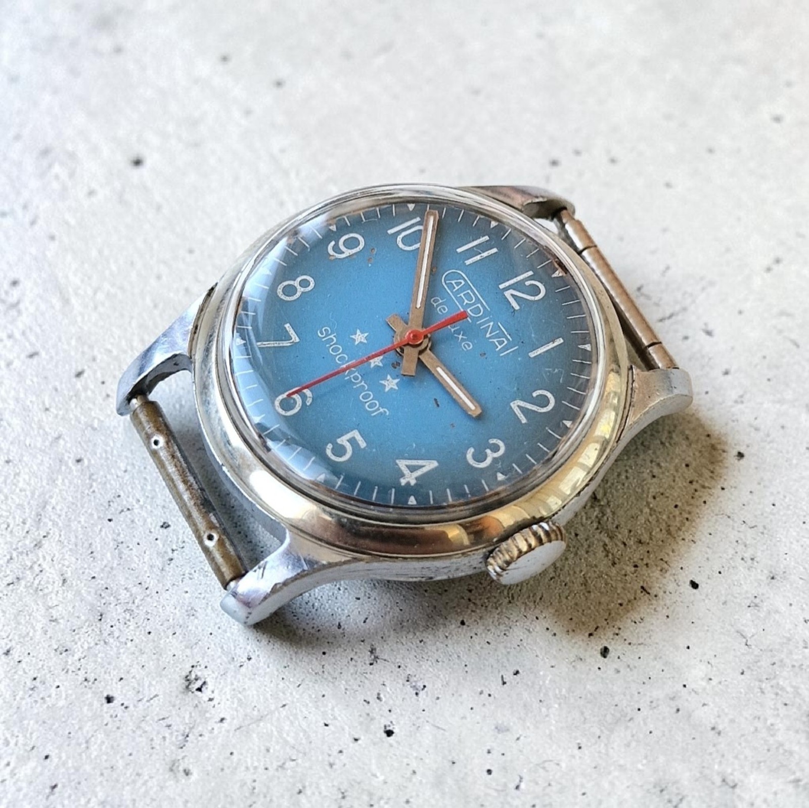 Rare Soviet Mechanical USSR mens watch RAKETA CARDINAL 16 jewerly