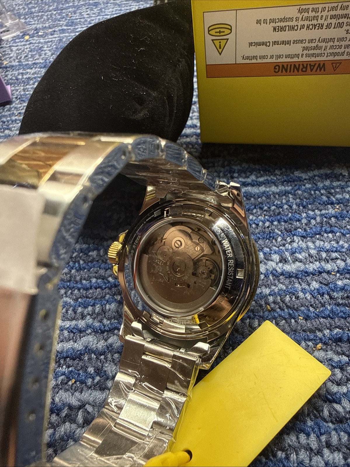 Invicta Pro Diver Automatic Men’s Watch – 43mm. Gold. Steel (50283)