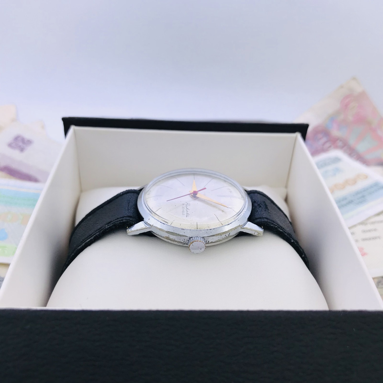 Raketa Copernic Prototype Watch USSR Petrodvorets 2609 16 Jewels Rare Vintage
