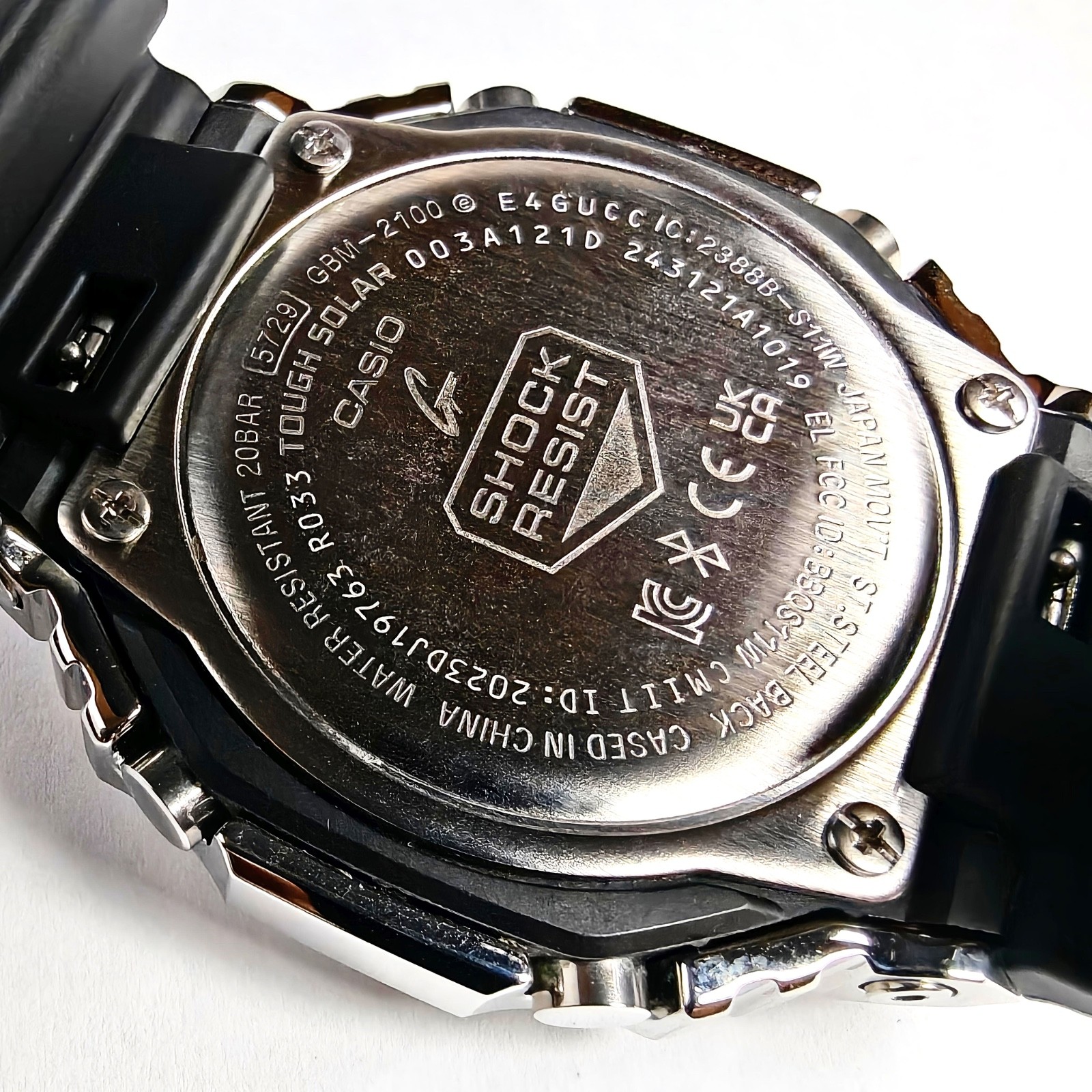 Casio G-Shock GBM-2100A-1A3ER (TOUGH SOLAR, BLUETOOTH, GREEN DIAL)