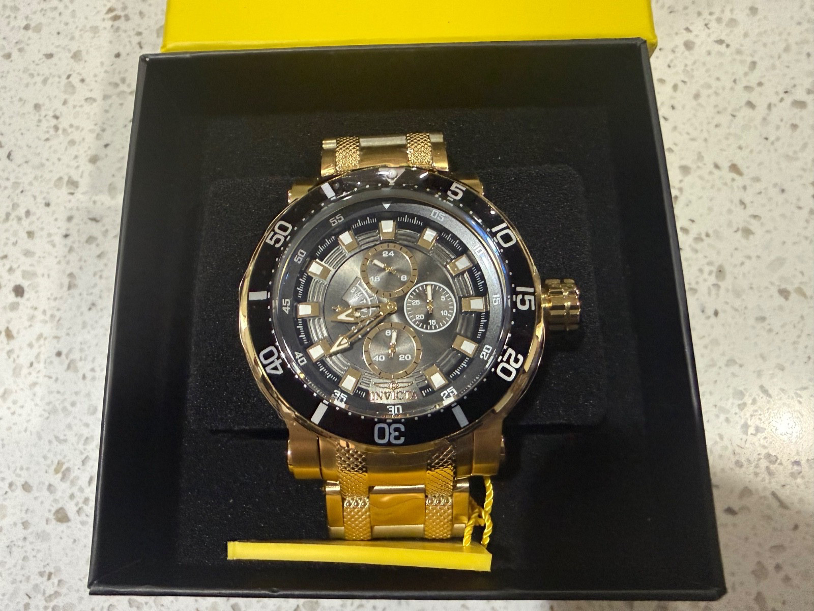 Invicta Coalition Forces Revolver Watch Mens 52mm WITH TRAVEL CASE!
