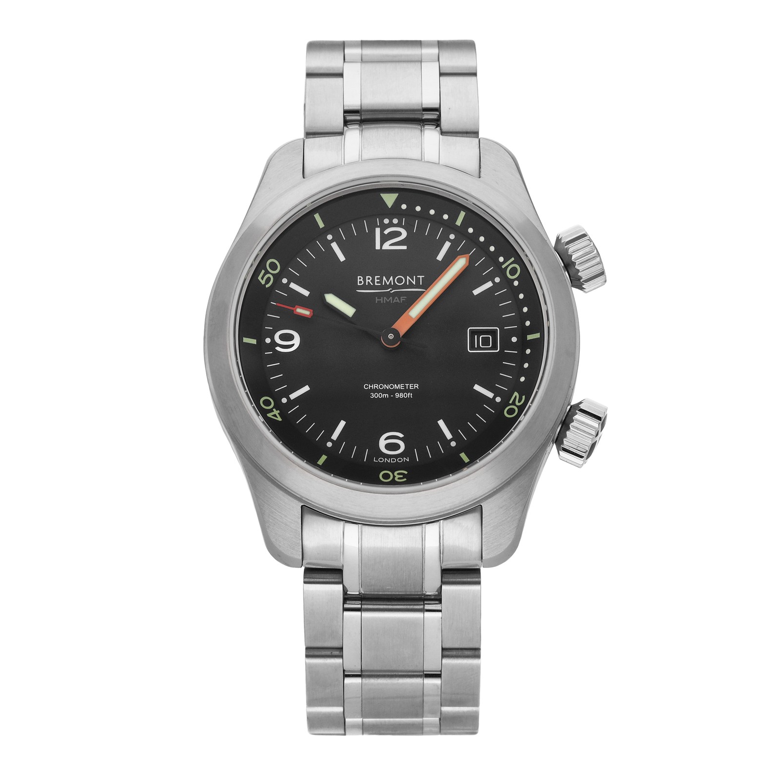 Bremont Argonaut Azure Black Dial 42mm Automatic Men’s Watch ARGONAUT-B