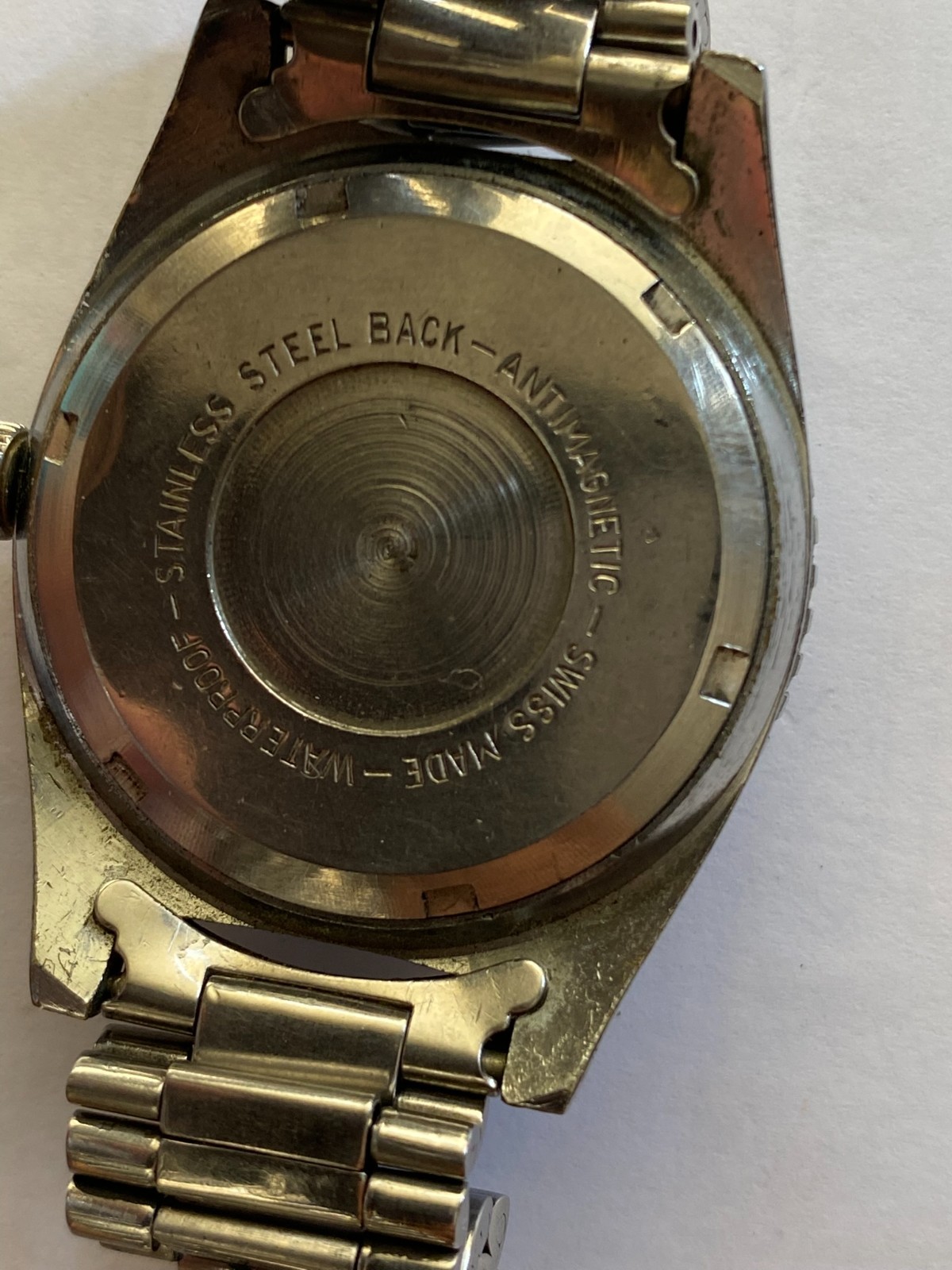 Vintage 1960s-1970s Multy-Prima 37mm Underwater diver watch. Swiss Made.
