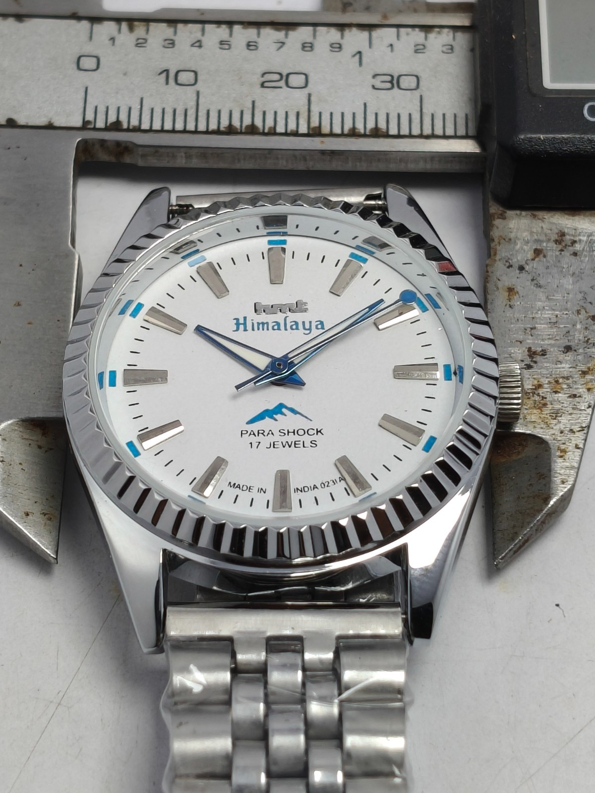 HMT Himalaya 17J Hand Winding Wrist Watch For Men’s In Working Condition