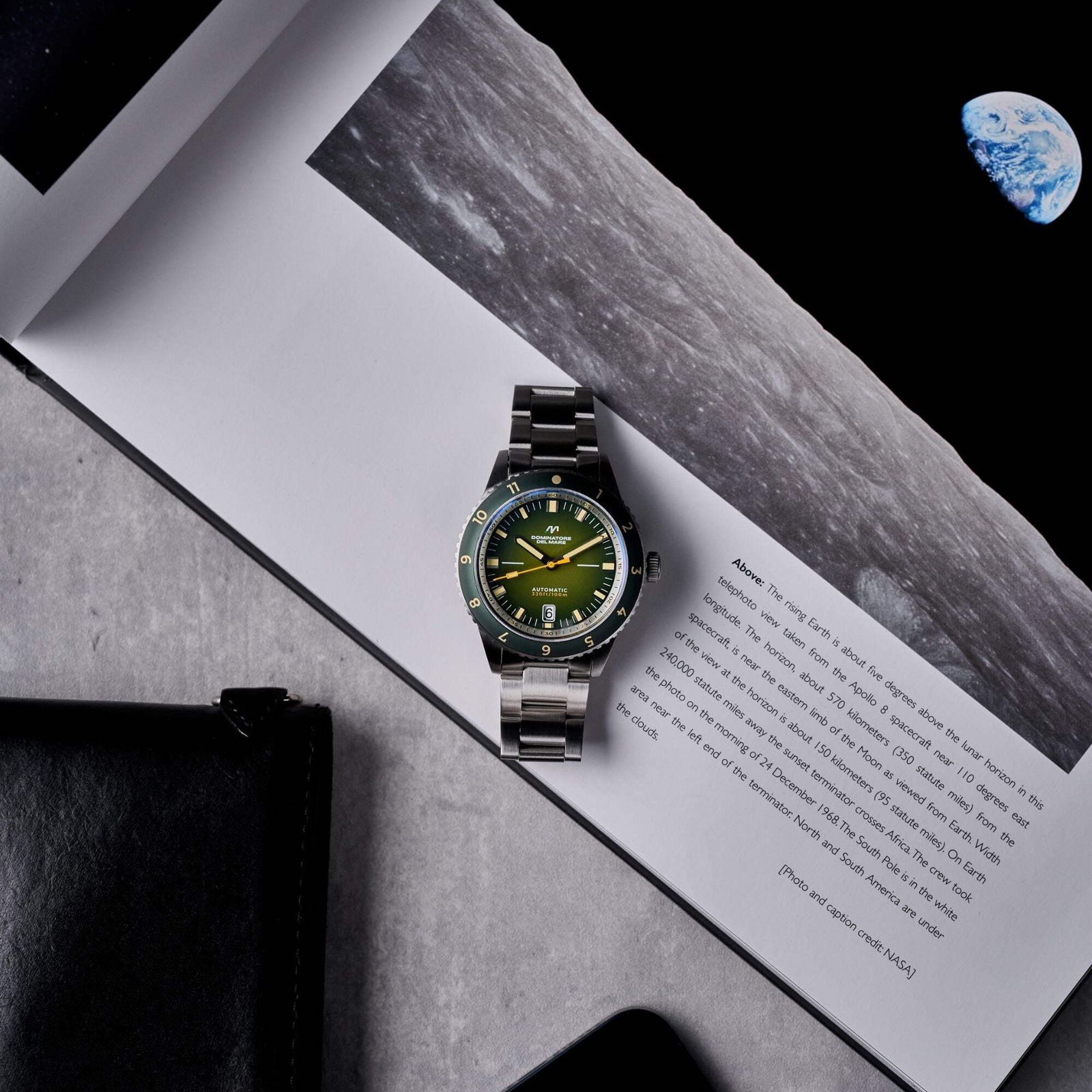 Tropea Automatic Green / Steel Stainless Steel | Green Dial Wristwatch DD-8026-3
