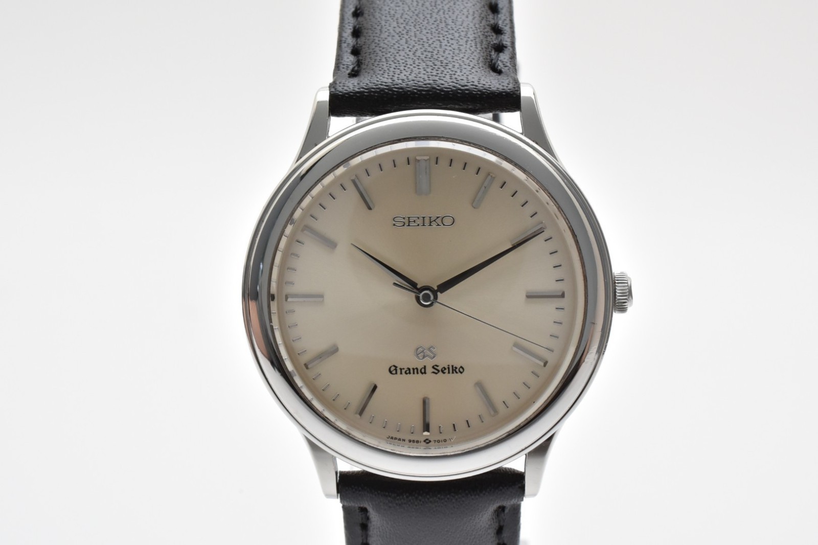 Vintage [EXC+5] Grand SEIKO GS SBGS001 9581-7000 Champagne Men’s Watch Qz JAPAN