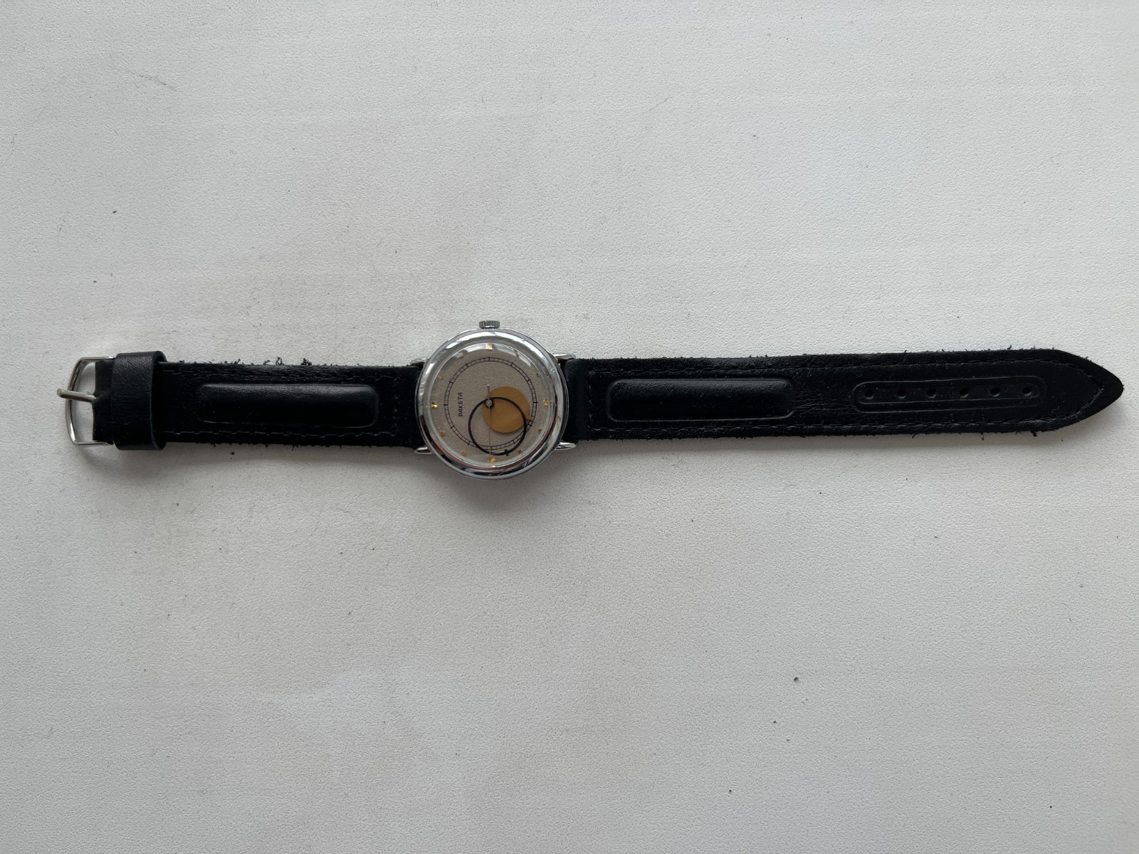 VTG Soviet Mechanical wristwatch RAKETA Copernic Kopernik USSR watch (Serviced)
