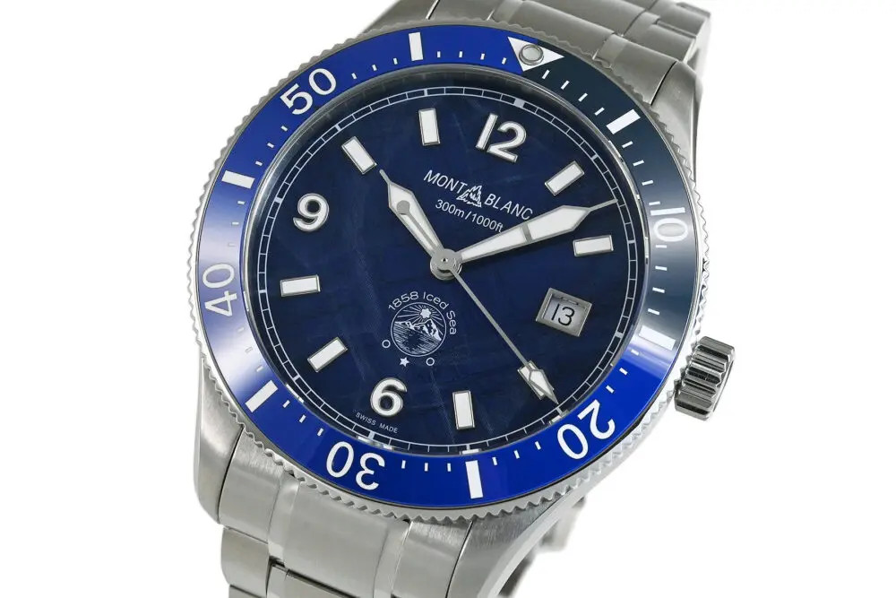 MONTBLANC 1858 Geosphere Automatic Date MB129369 #092