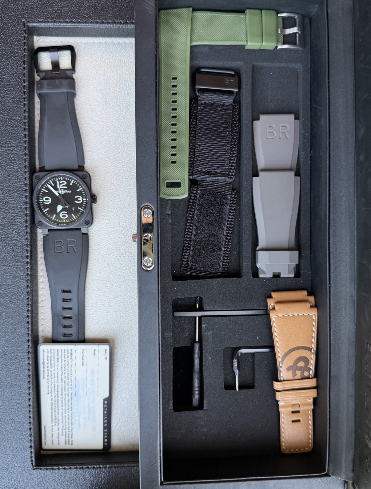 Bell & Ross BR0392-BL-CE Men’s Matte Black Watch