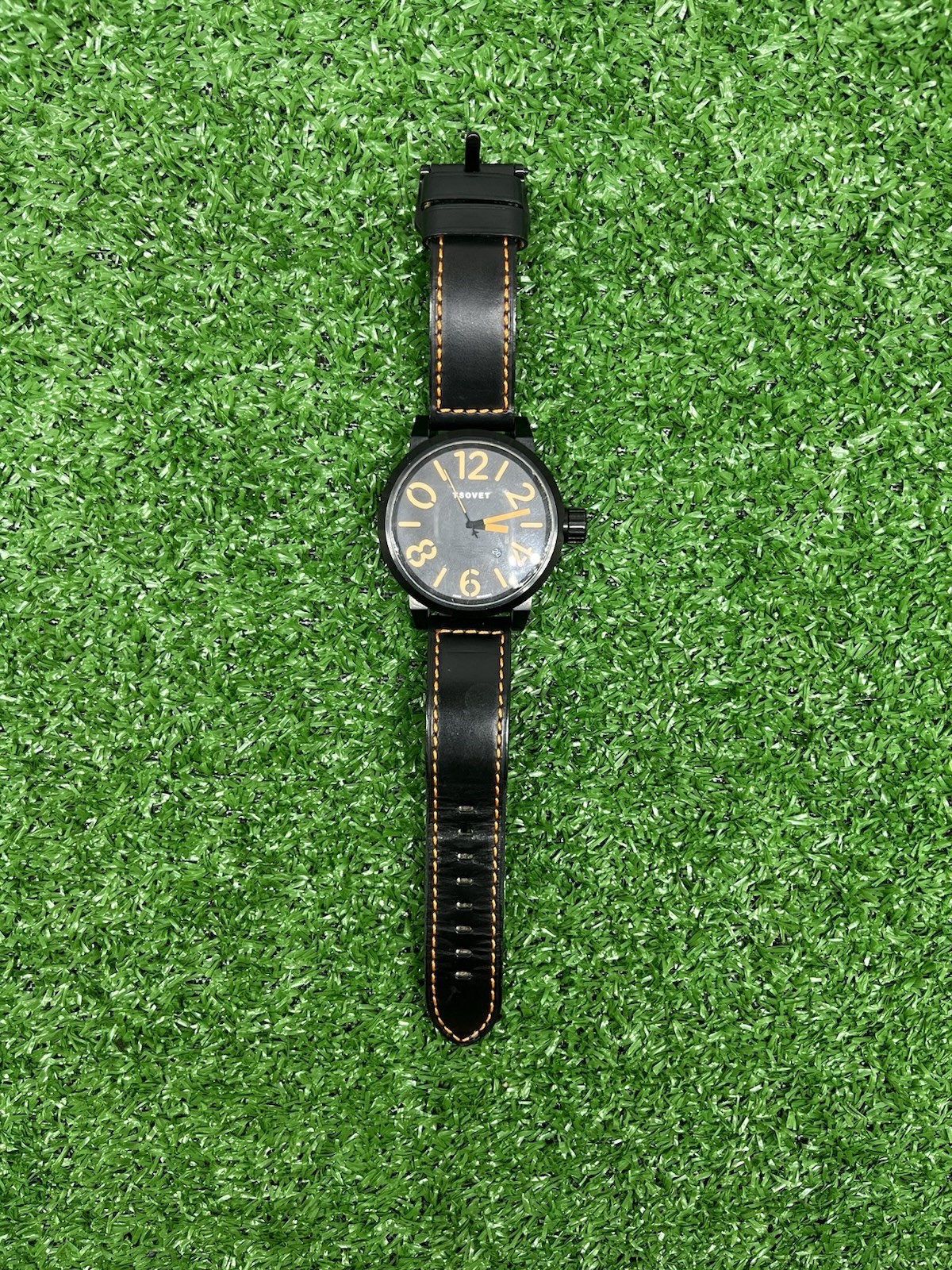 150 of 150 Limited Edition Tsovet Swiss Black/Orange 100 Meters SVT – LX73 RARE