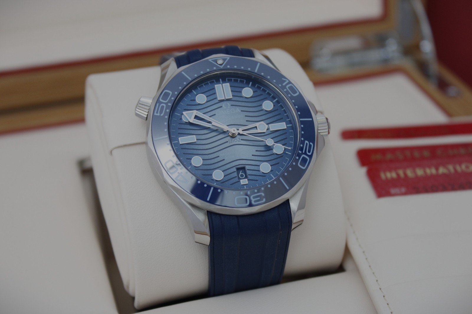 Omega Seamaster Diver 300m Summer Blue 2024 Full Set inc Omega Warranty to 2029